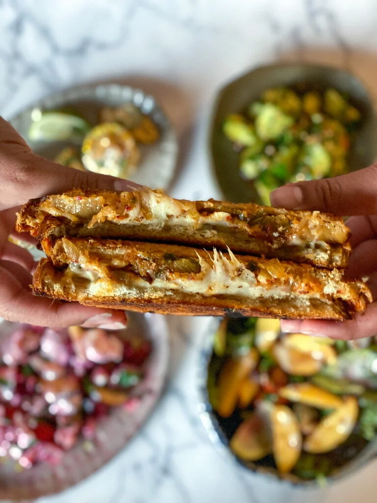 Kimchi Grilled Cheese