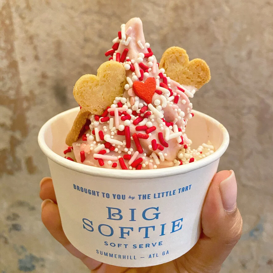 Strawberry + Festive Valentines Day Sprinkles &amp; Shortbread Cookies