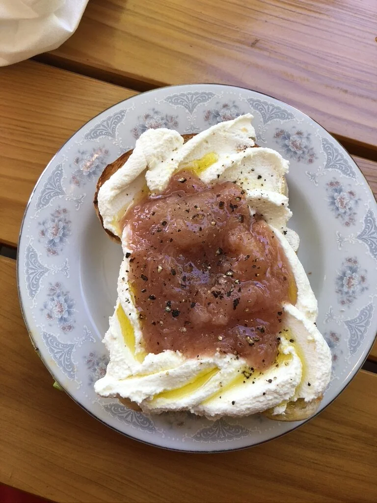 Ricotta Toast (Pre-Covid)