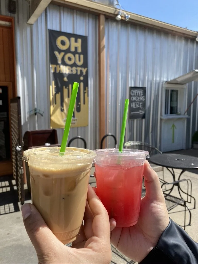 Iced Latte &amp; Waddah Melown