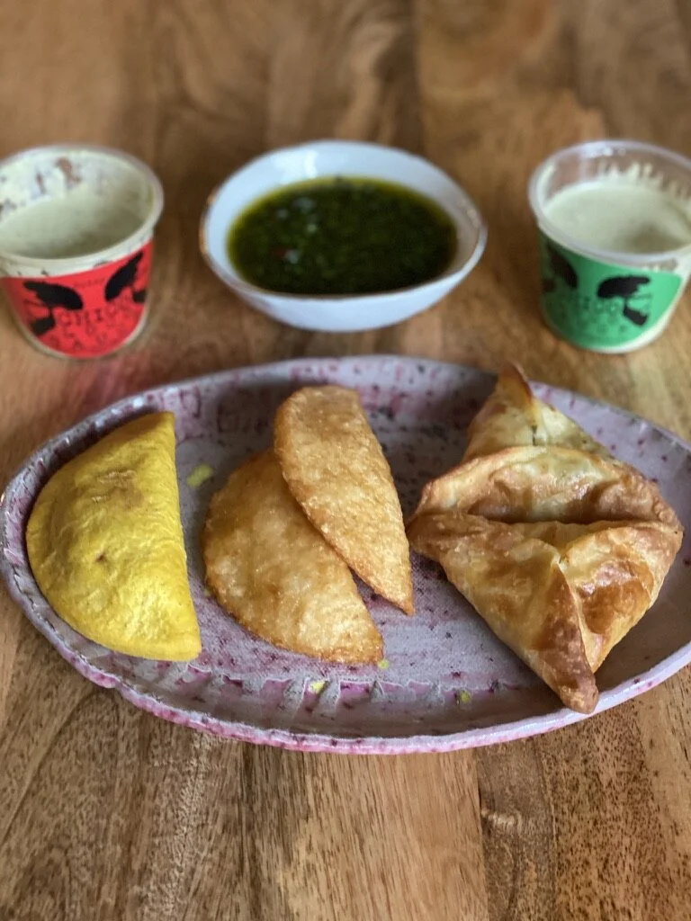 Assorted Empanadas &amp; Chico Loco Sauce