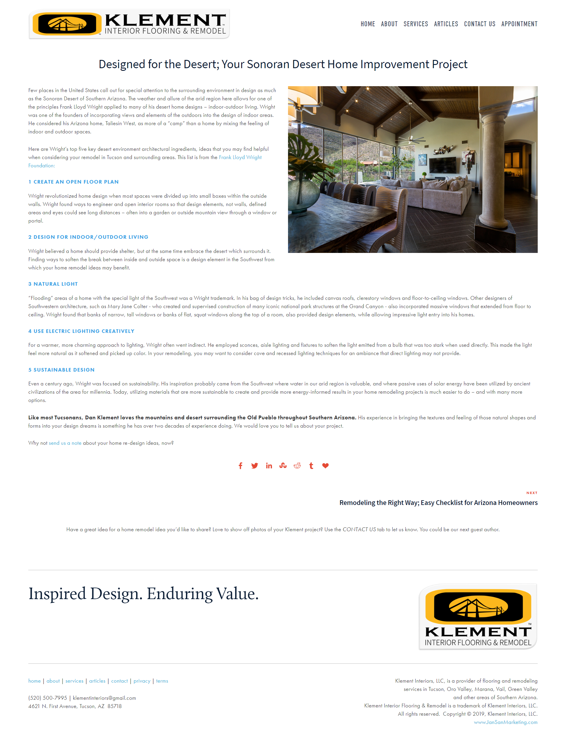 Designed for the Desert