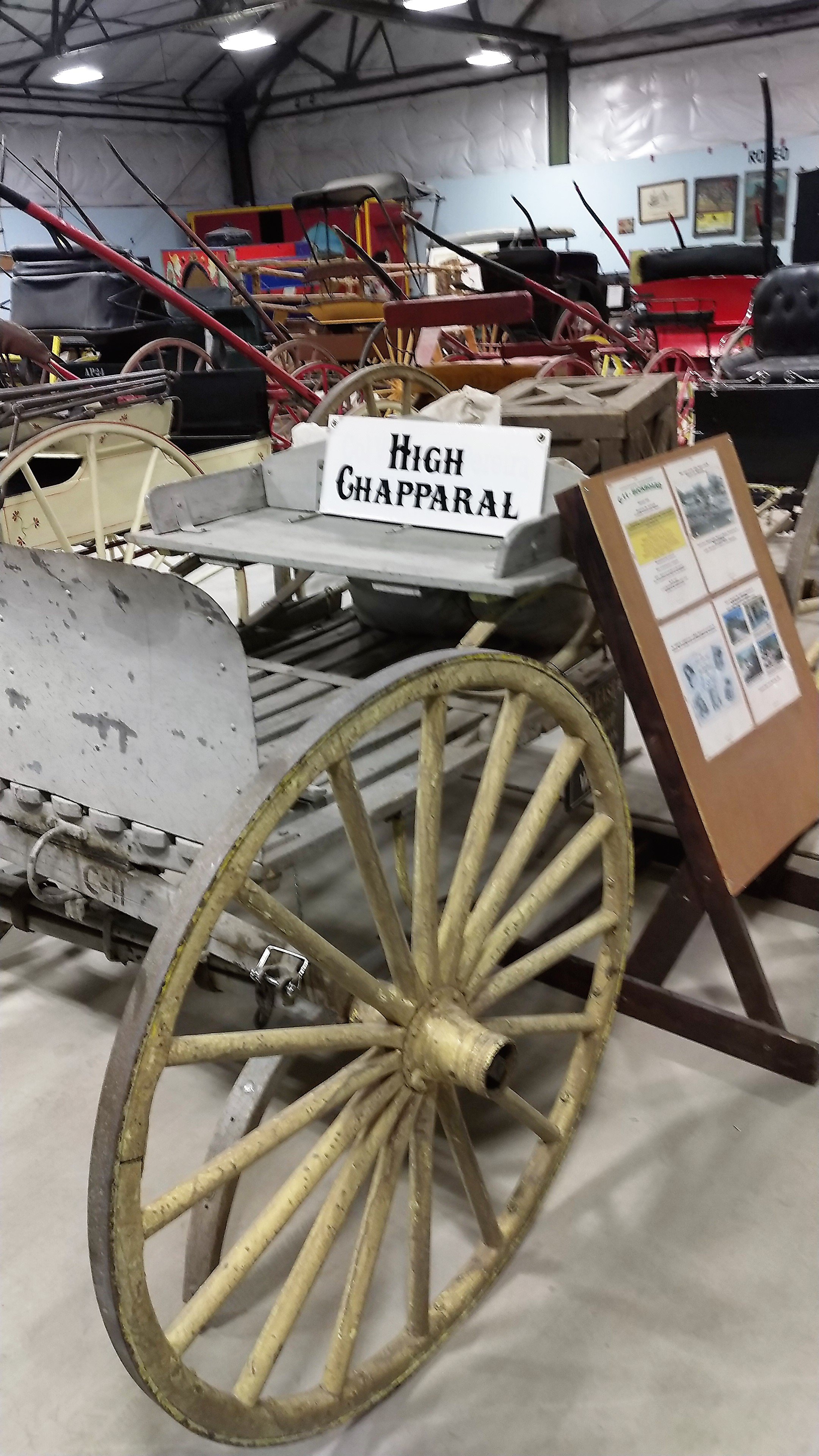 Carriage used in High Chapparal TV Show