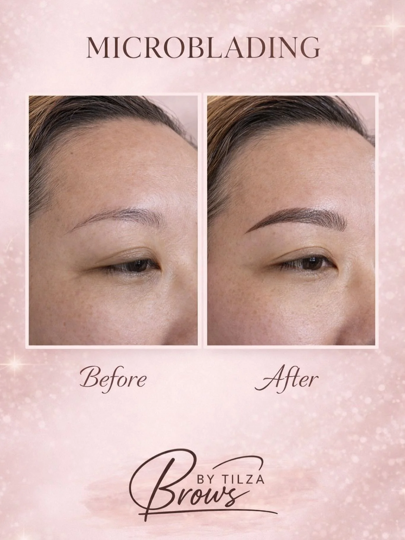 Brows frame the entire face, and sometimes the smallest detail makes the biggest difference.

This beautiful client came in for microblading to restore shape, fullness, and natural definition to her brows. The goal is always to enhance what is alread