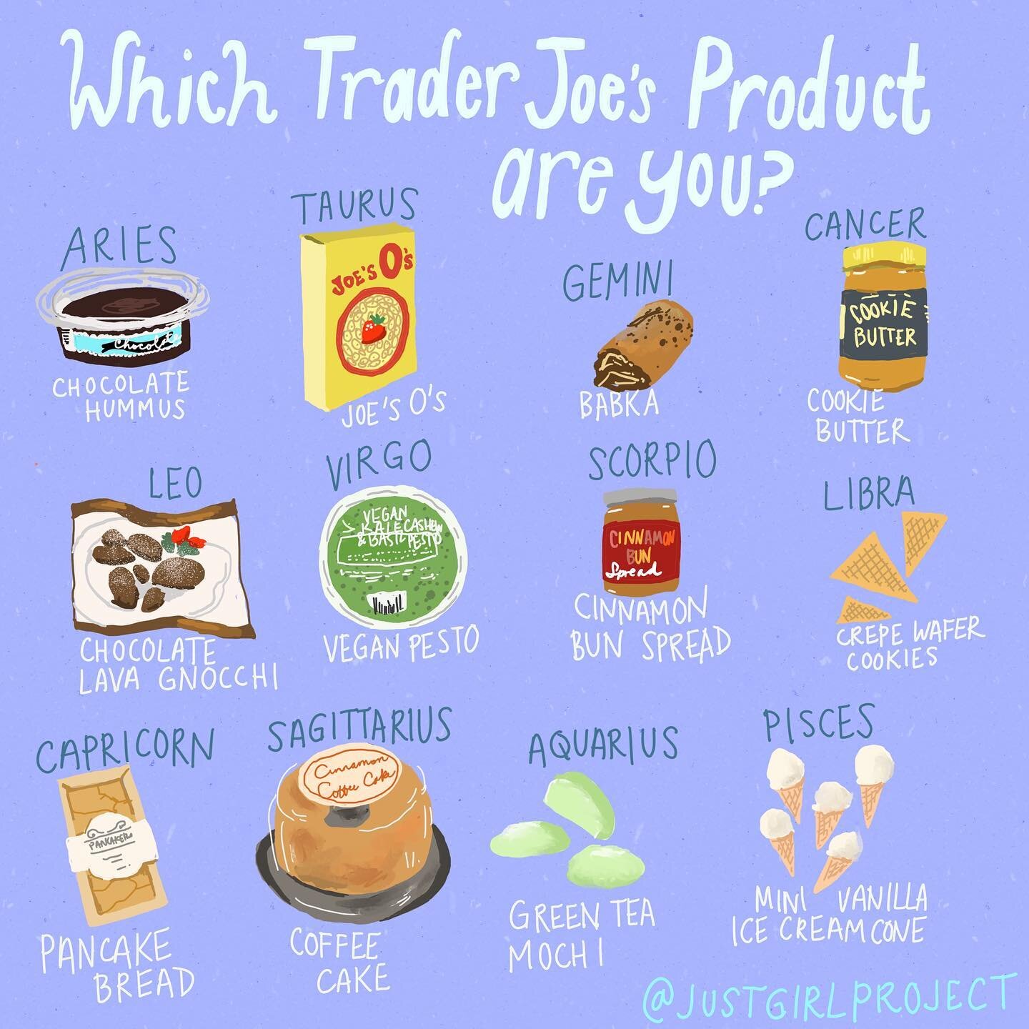 @traderjoes is the greatest place in the world so I had so much fun making this for @justgirlproject and am looking for some new Trader Joe&rsquo;s food recommendations if you have any..... 😁