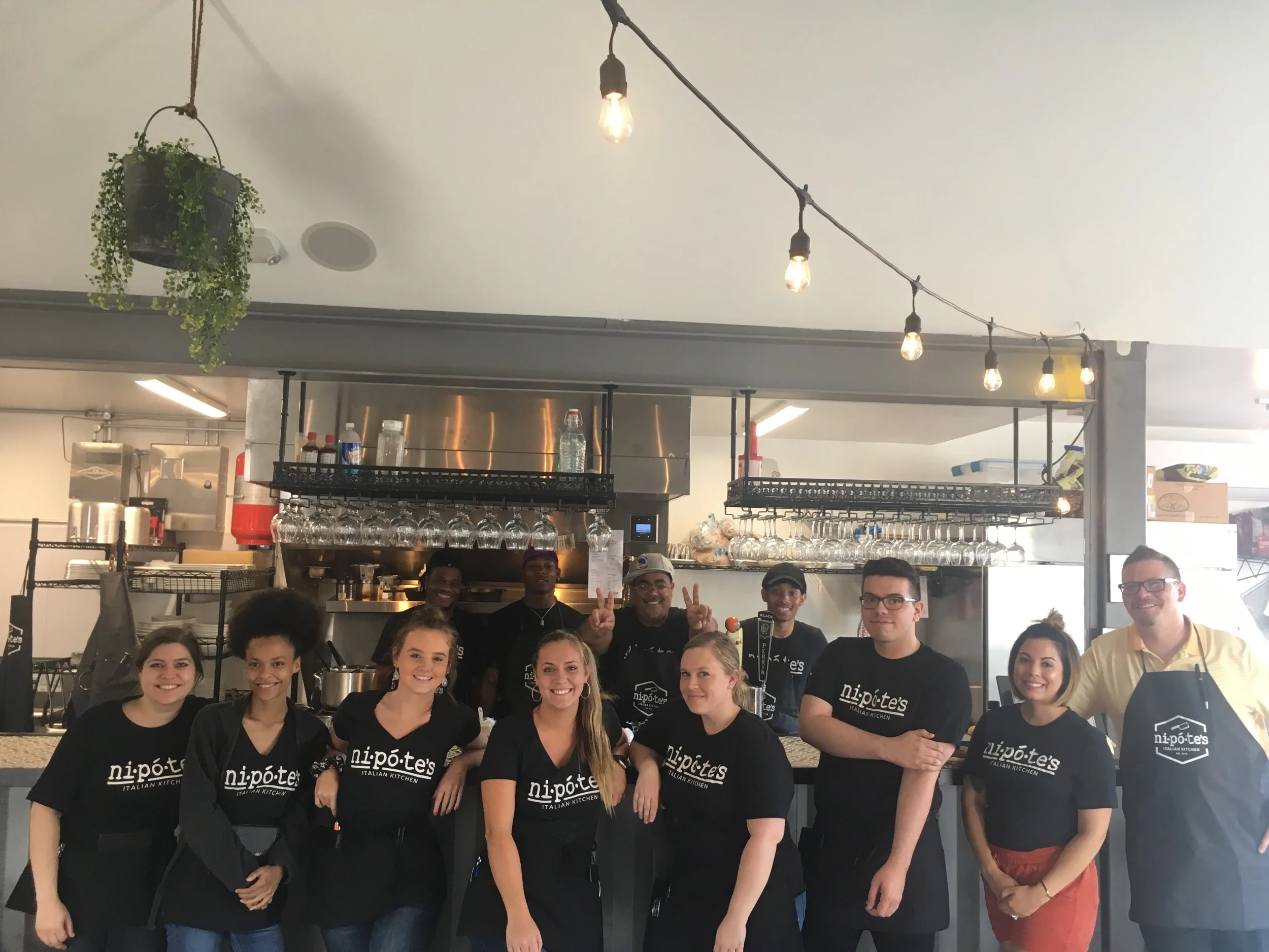 Open the doors And feed all the people!