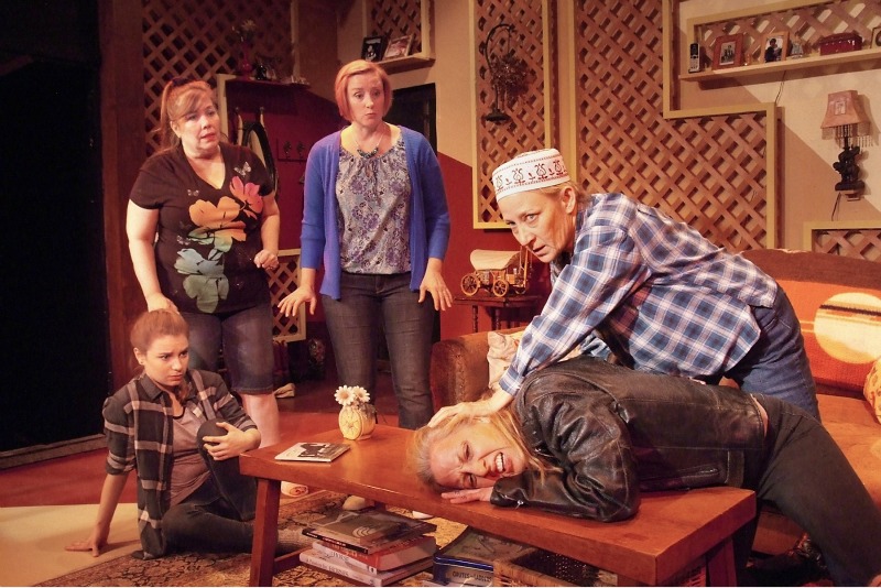 Alexa Yeames, Monica Martin, Di Koob, McCready Baker and Lily Knight in Inland Empress by Tom Cavanaugh (Photo by Ed Krieger)..jpg