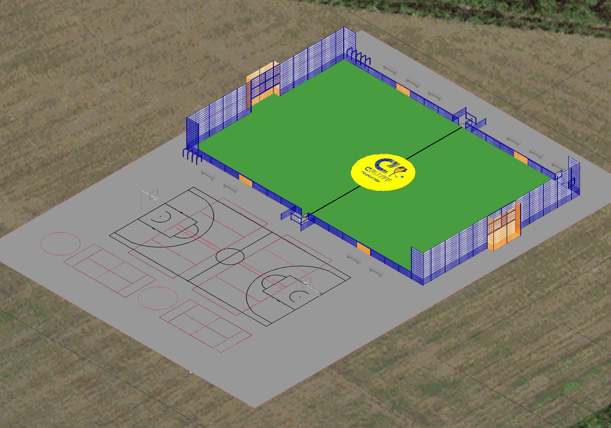 Plans for Cruyff Court Tullos