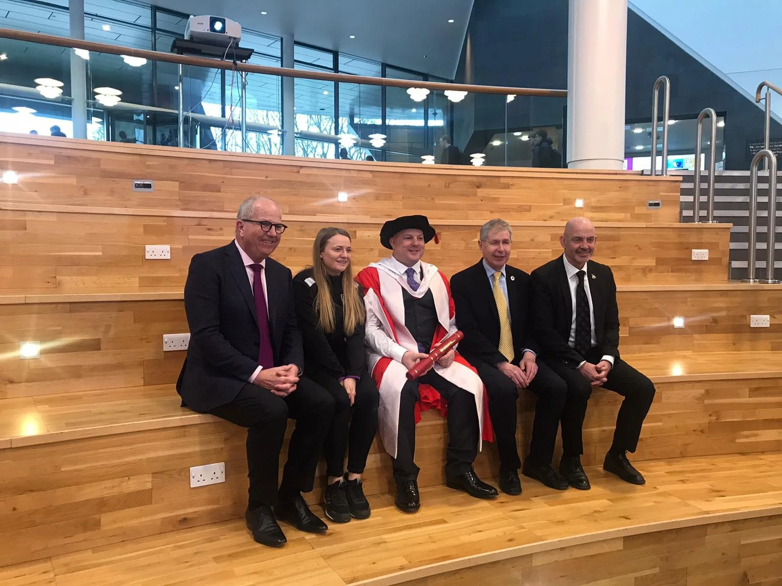 COO Mark Williams receives honorary degree from Robert Gordon ...