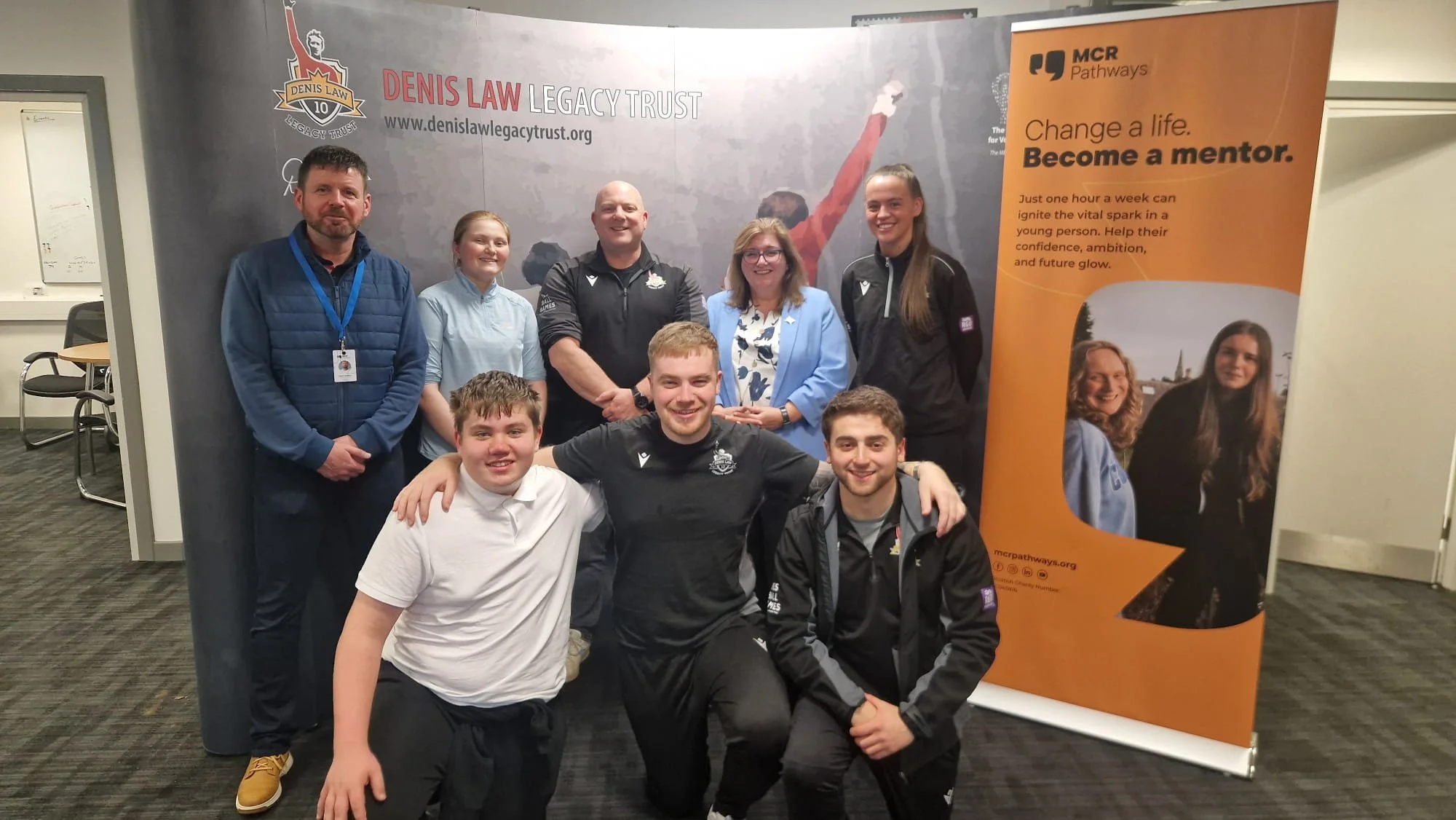 Denis Law’s Academy Launches Mentoring Partnership