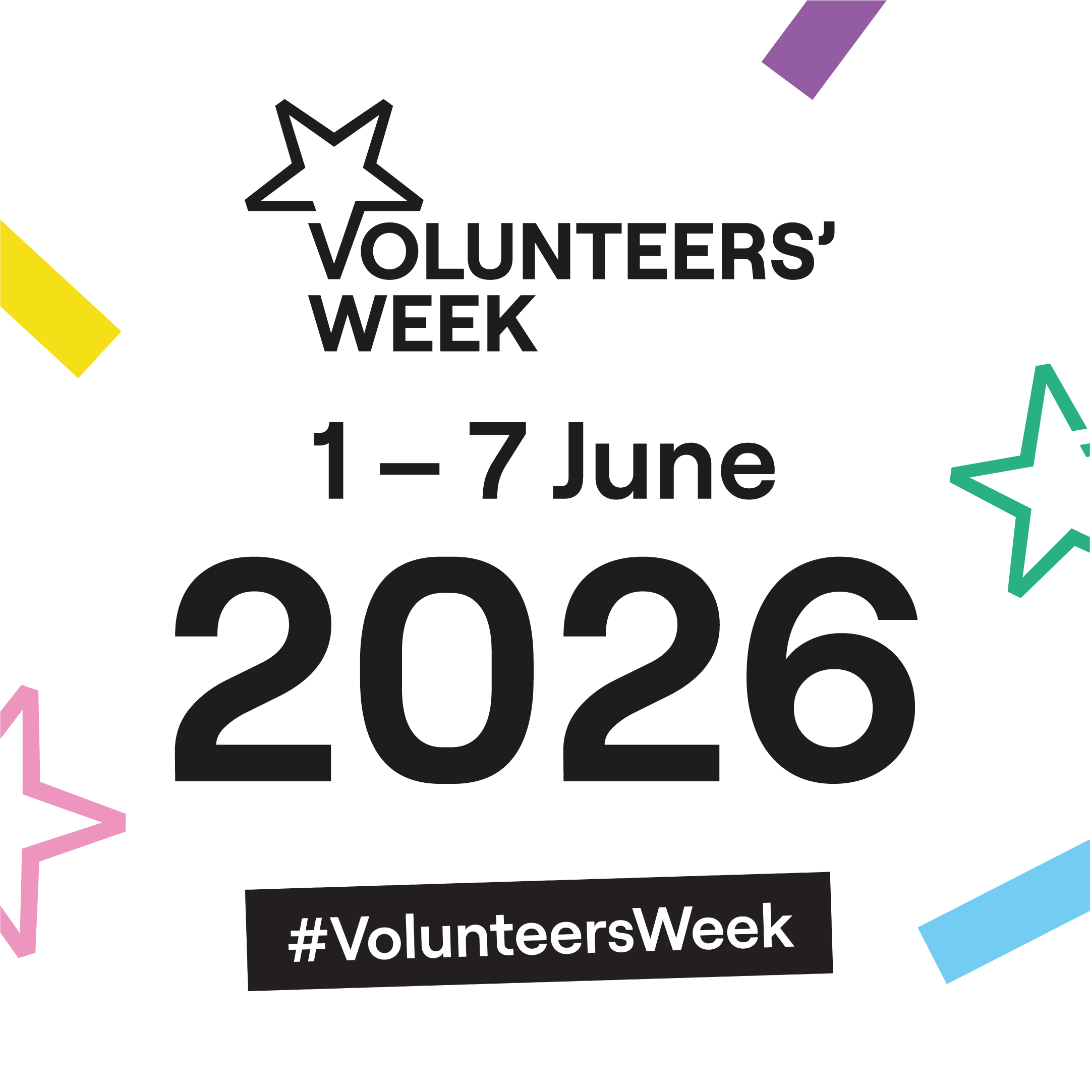 We’re celebrating Volunteers’ Week 2026