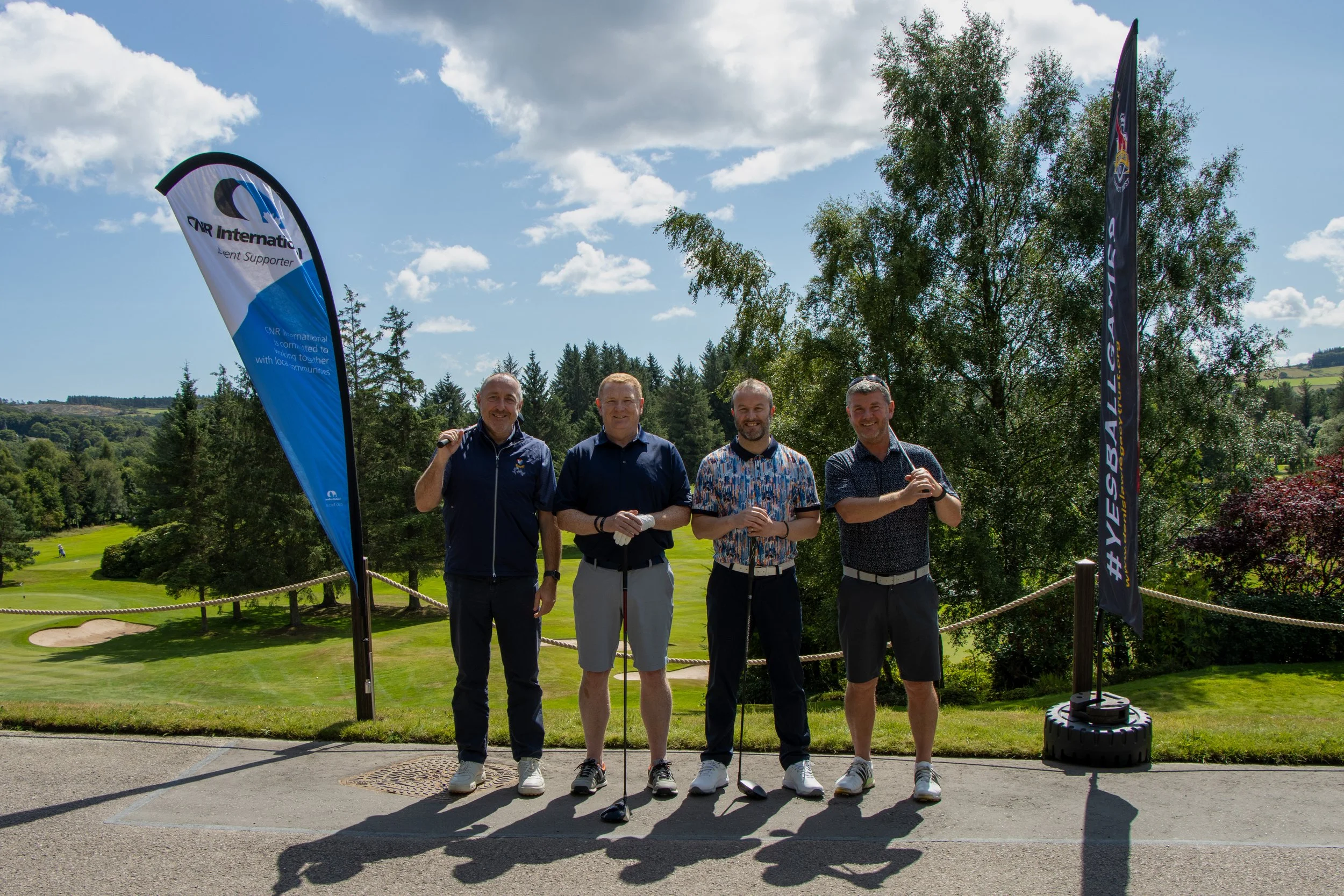 A Fantastic Day at Deeside Golf Club for Denis Law Legacy Trust