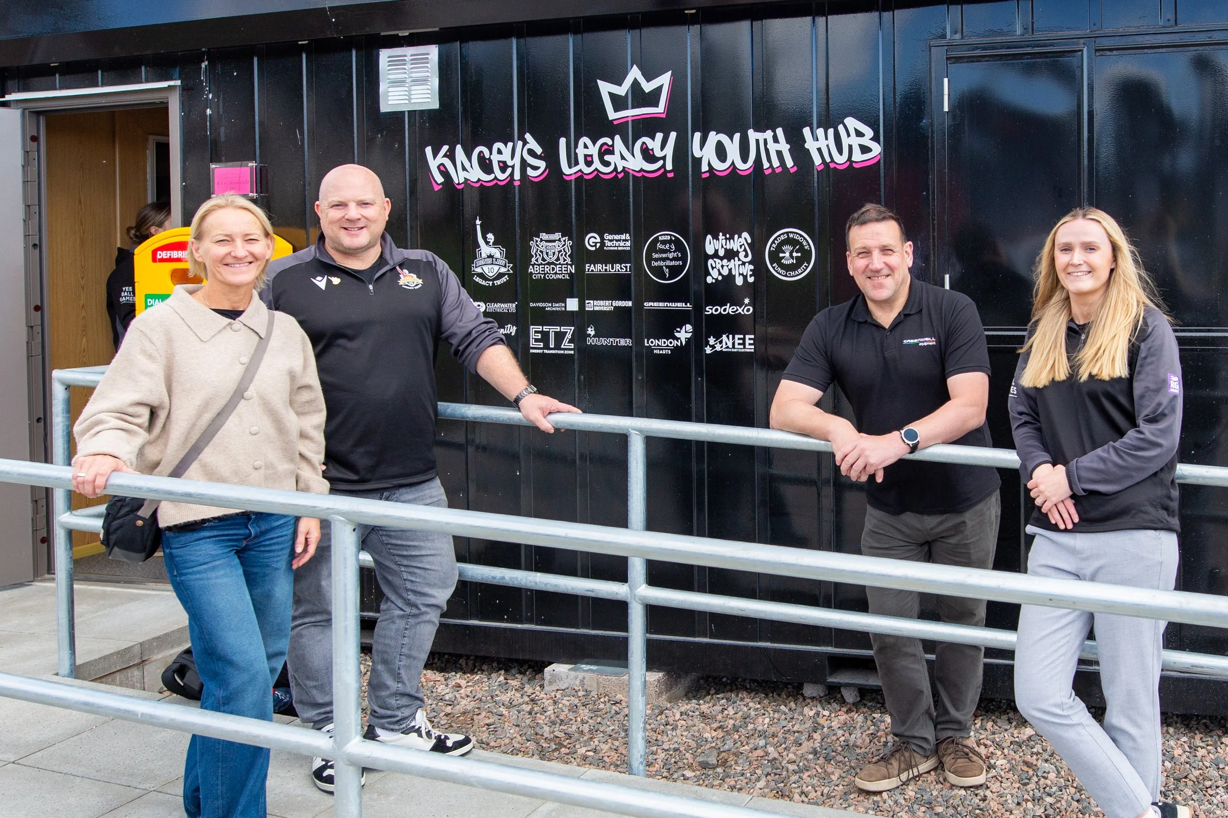 DLLT Staff with Greenwell Team 2 Kaceys legacy Youth Hub _Torry_Friday 4th September 2026.jpg