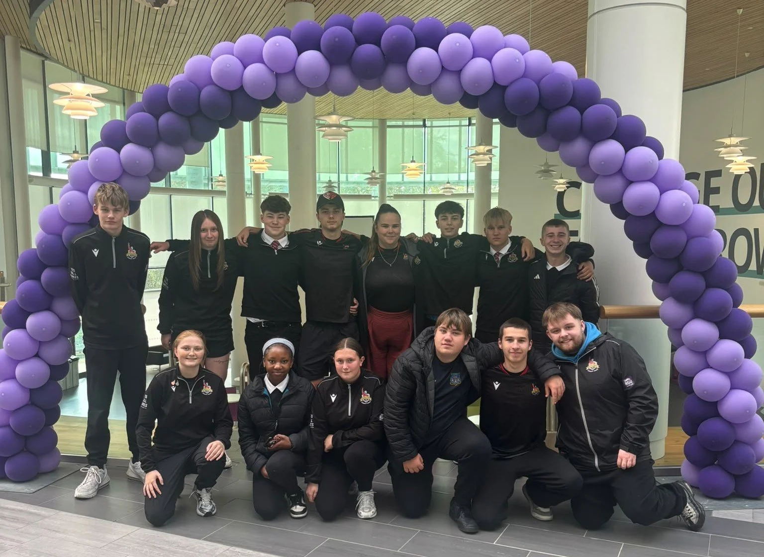 Denis Law RGUplus Award Recipients Explore Higher Education and Career Opportunities at RGU