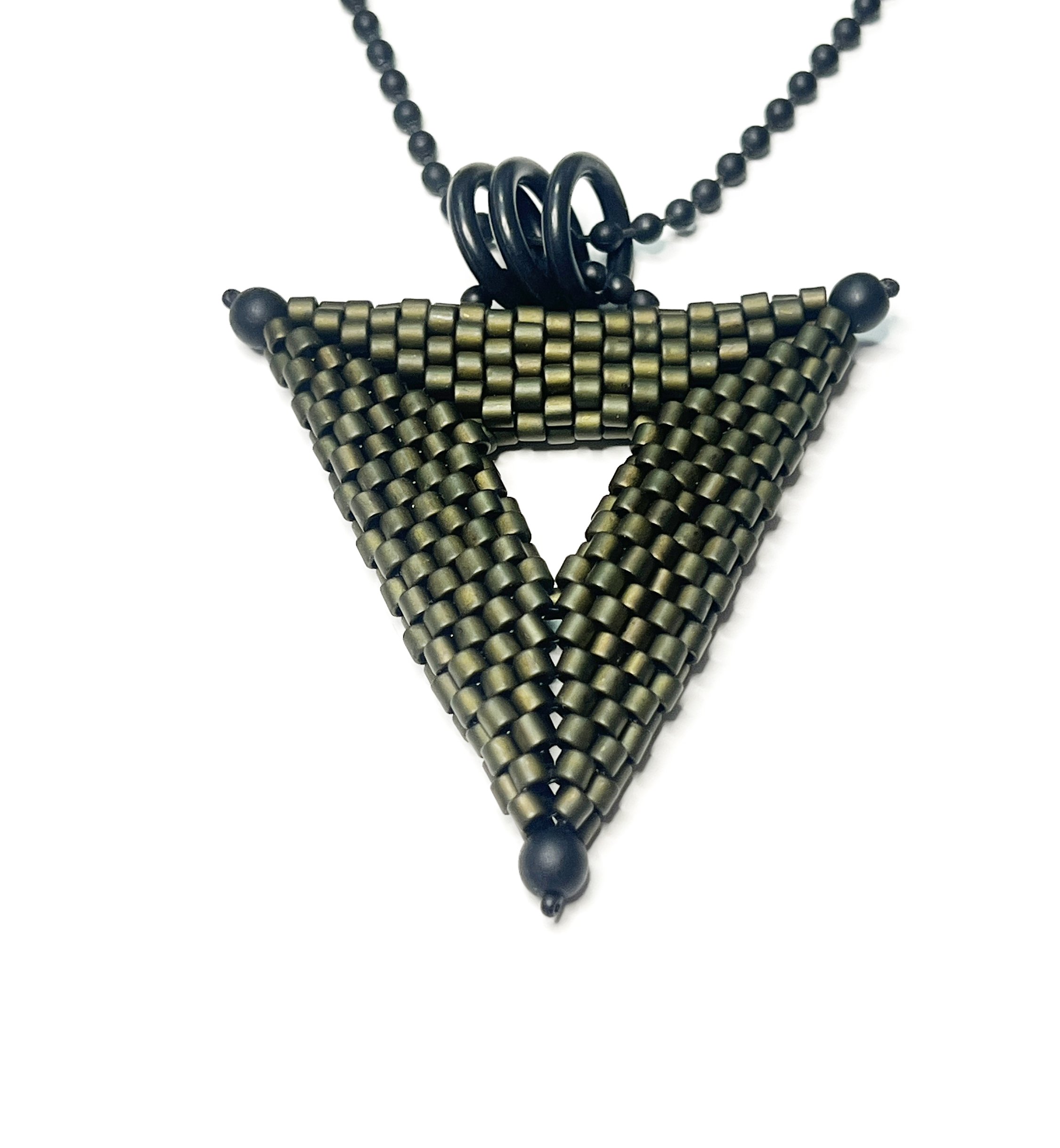 TLP-6 Large Triangle Moss Green Matte