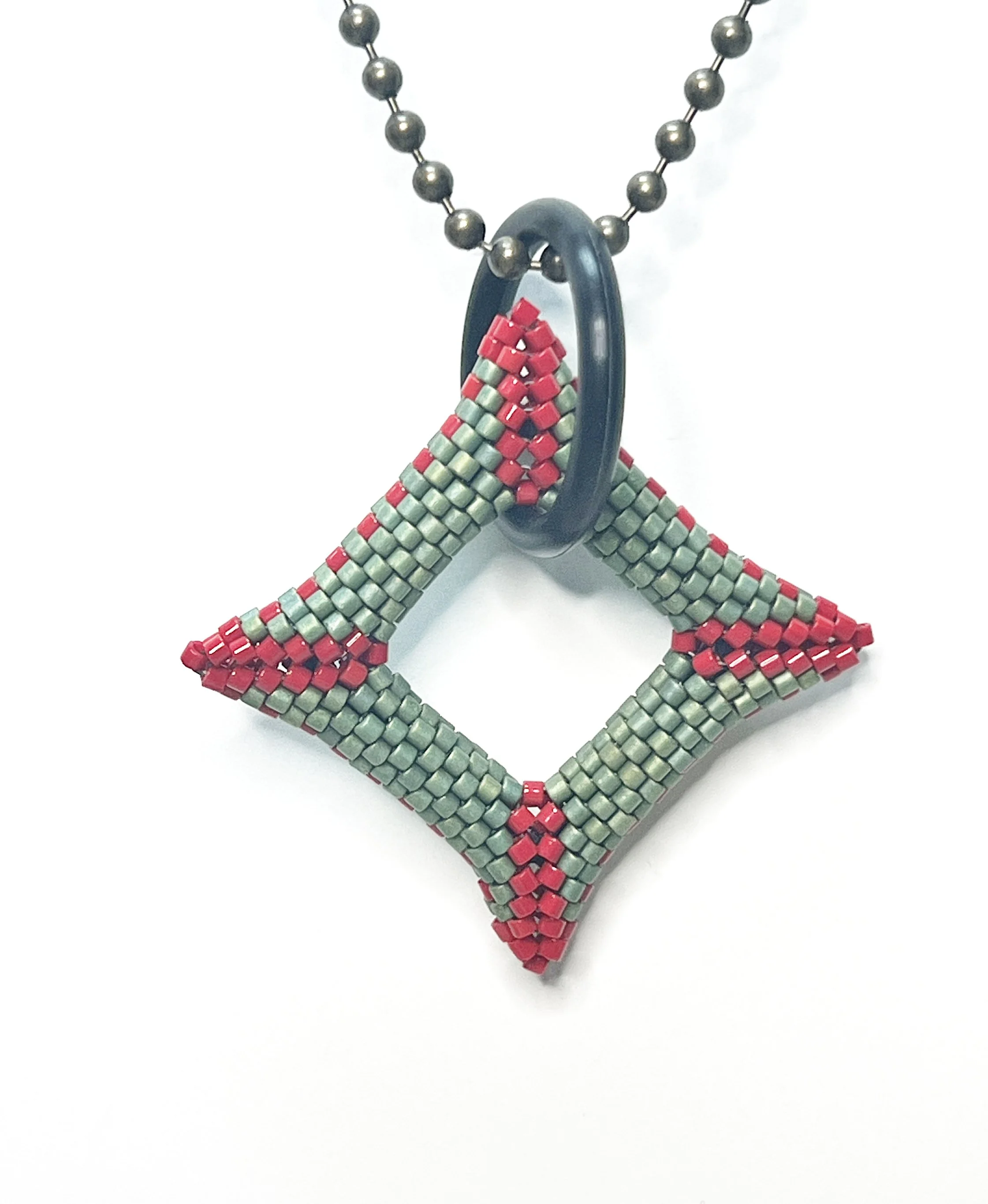 SqP-3 square green and red