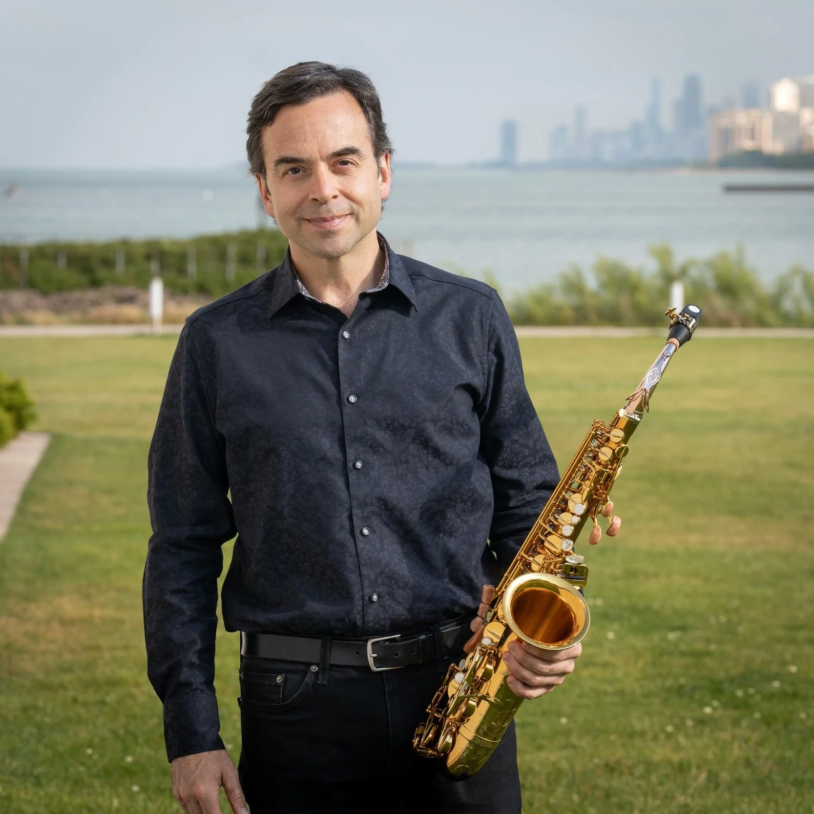 Saxophonist Taimur Sullivan