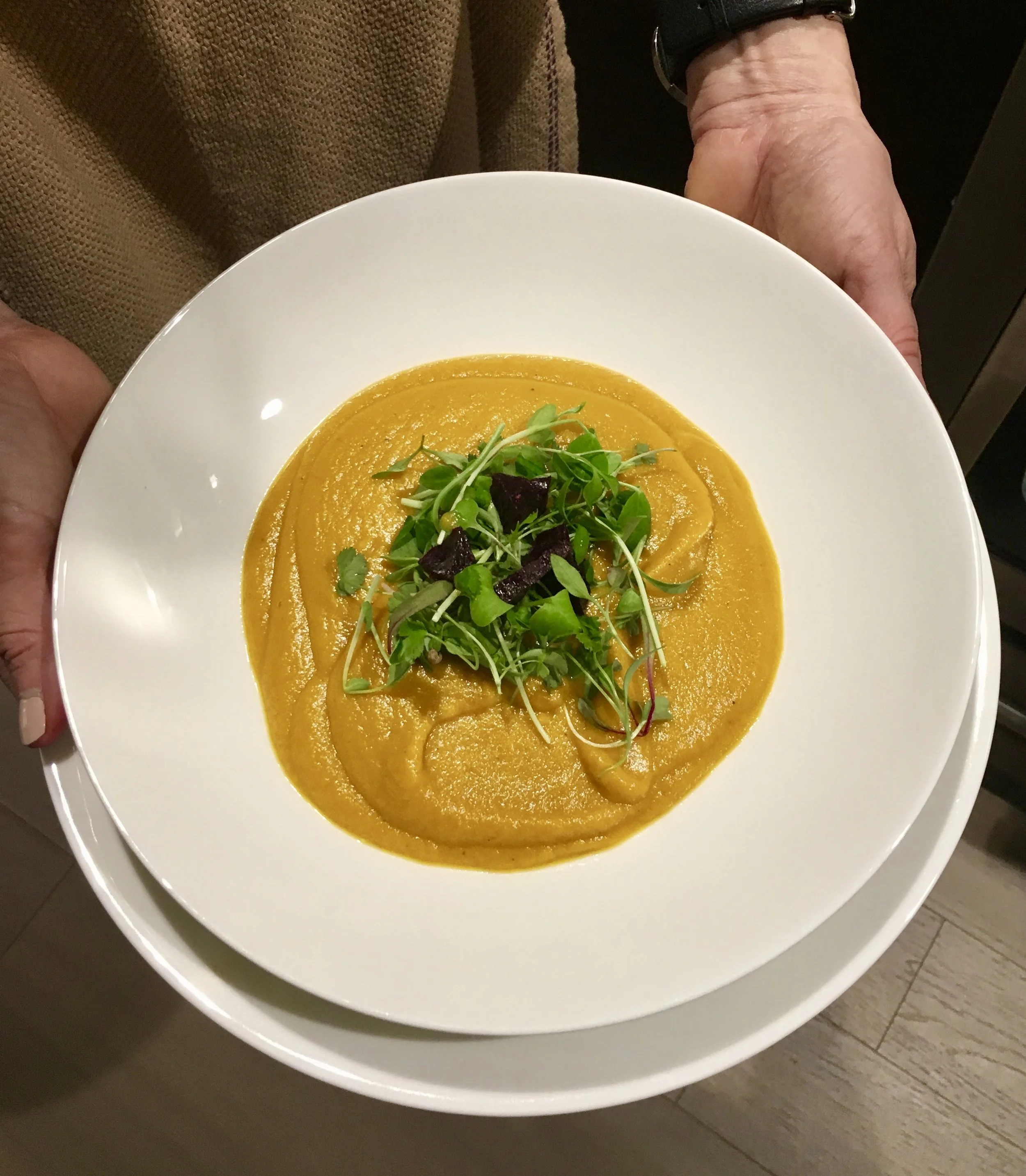Sweet Potato Carrot Soup