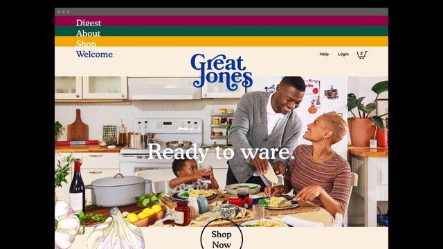 The homepage.