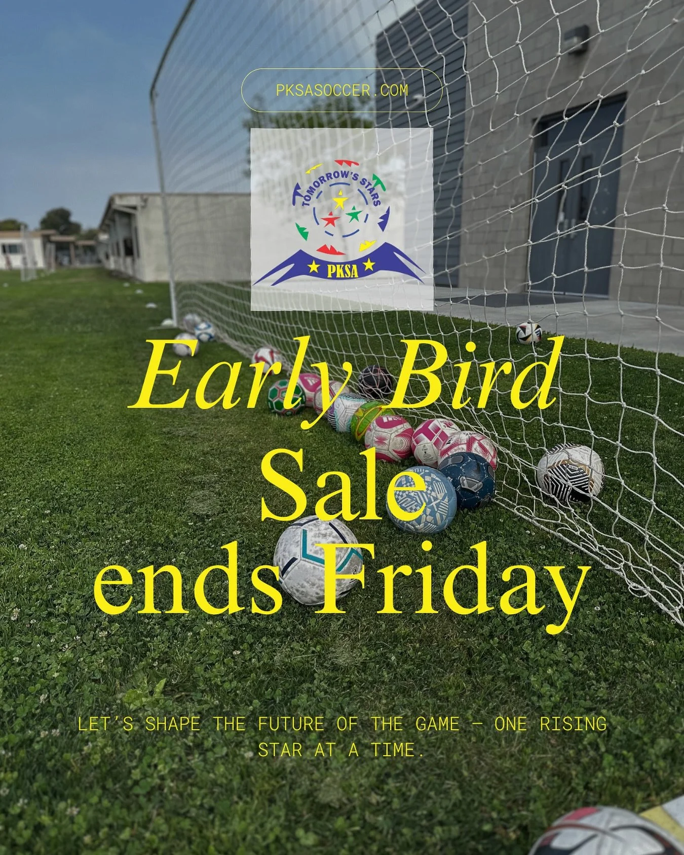 🌟 Tomorrow&rsquo;s Stars, Today&rsquo;s Deal!

Don&rsquo;t miss your shot &mdash; early bird pricing for the PKSA Tomorrow&rsquo;s Stars program ends Friday, August 1! Link in bio to register. ⚽️

Perfect for young players ready to build skills, gro