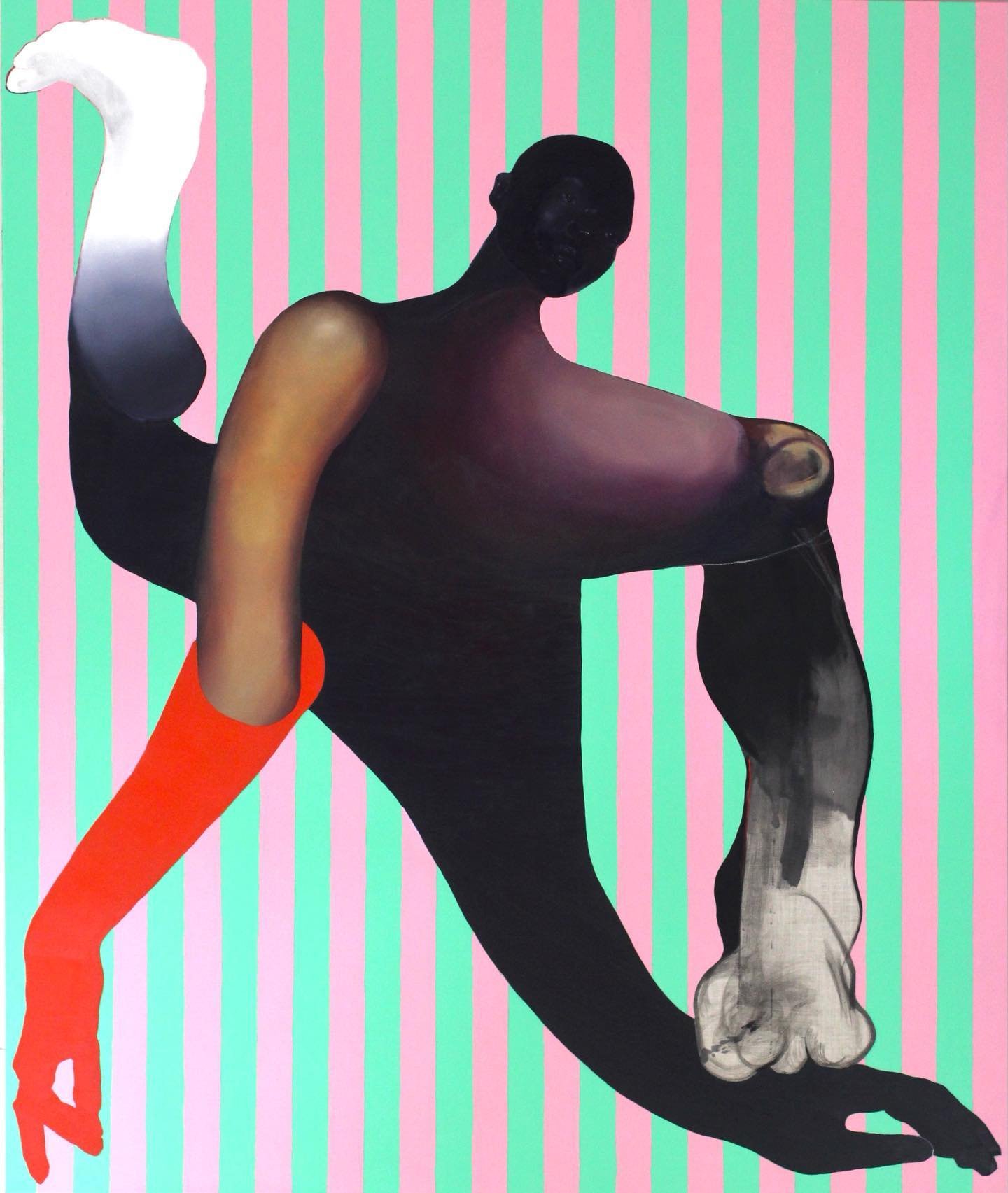 The Acrobat,
60x50, from @matthewhanceart just arrived!