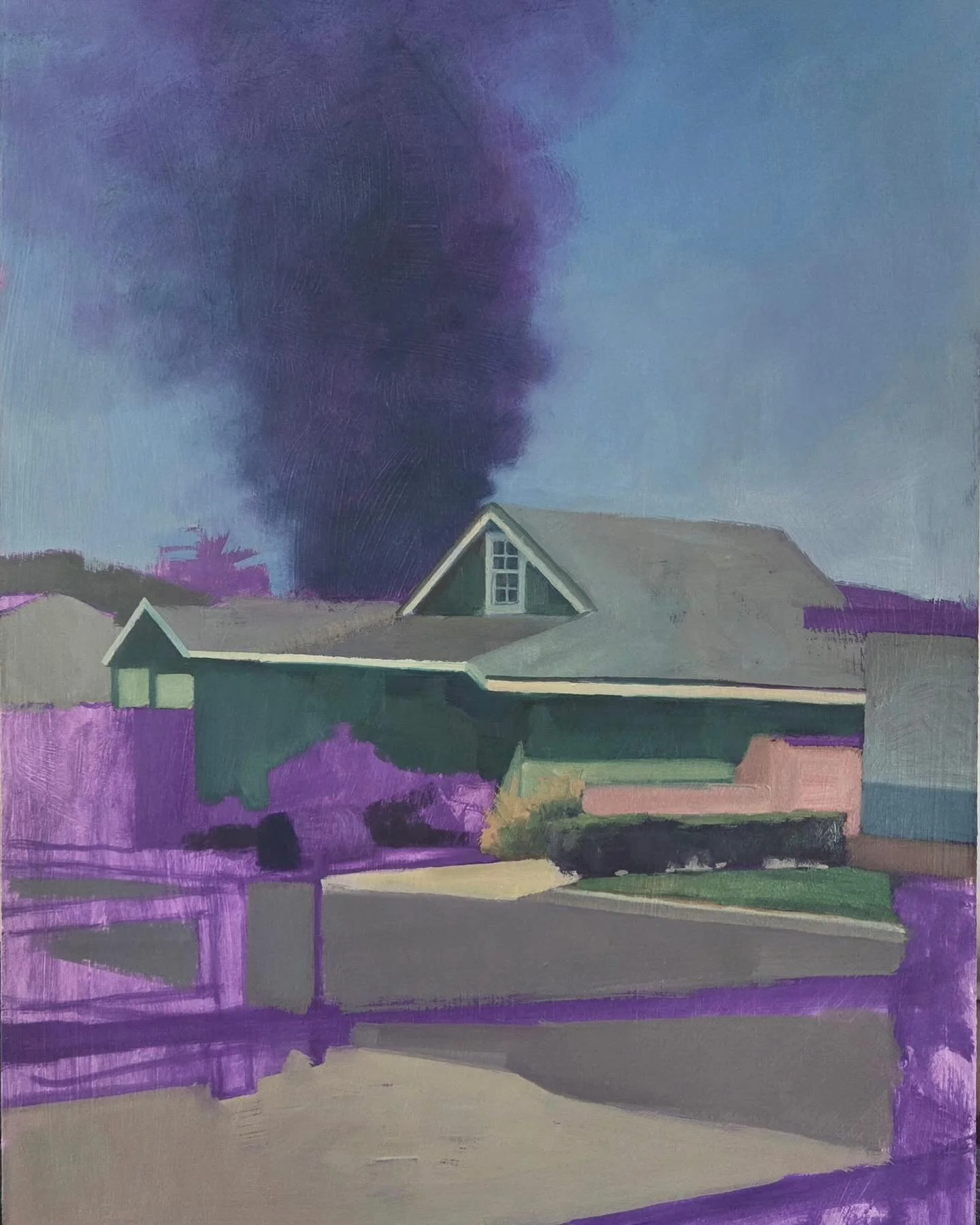 F Thy Neighbor, 16x12, is in progress from @olivia_stude !
We have some real knockouts headed for 16th anniversary and dirty linen on August 9th! Make sure and swing through!