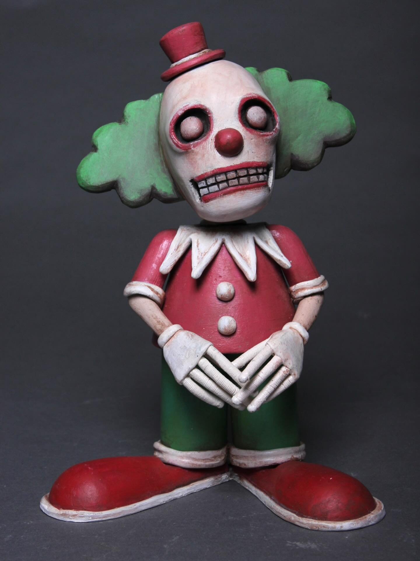 There Is Nothing Funny About A Dead Clown keeps making me laugh. His &ldquo;oh geez&rdquo; face is perfect! 
There is a week and a half to come see And For My Last Trick, the new show from @t.m.studio !