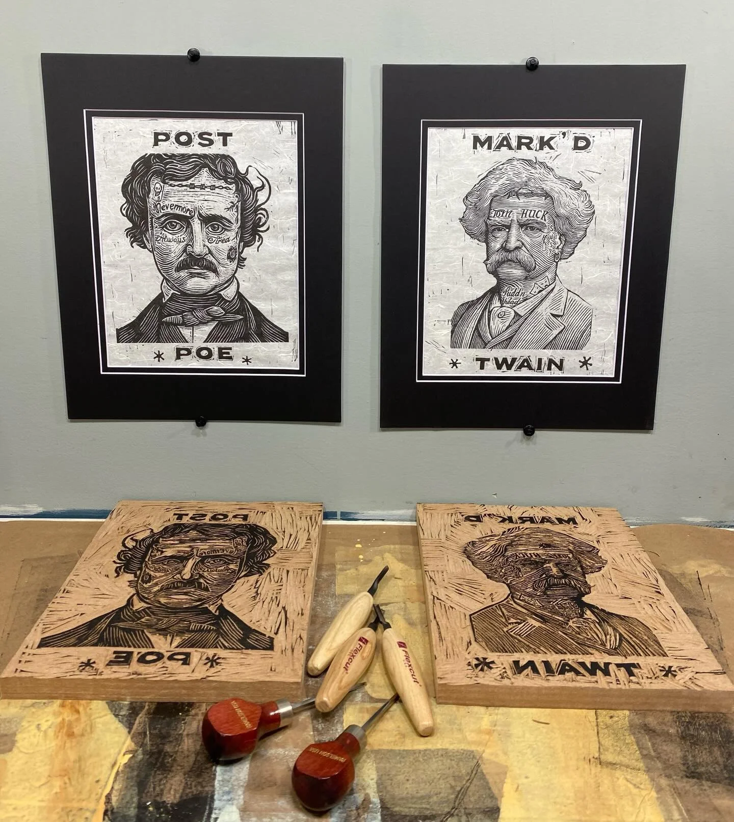 @pathobaugh2284 is doing a cool thing for the holidays! He is making two woodblock prints of previous bangers! They will be 200 apiece with 25 shipping. Order yours now before they are gone.
PS support small businesses today. When you shop small and 