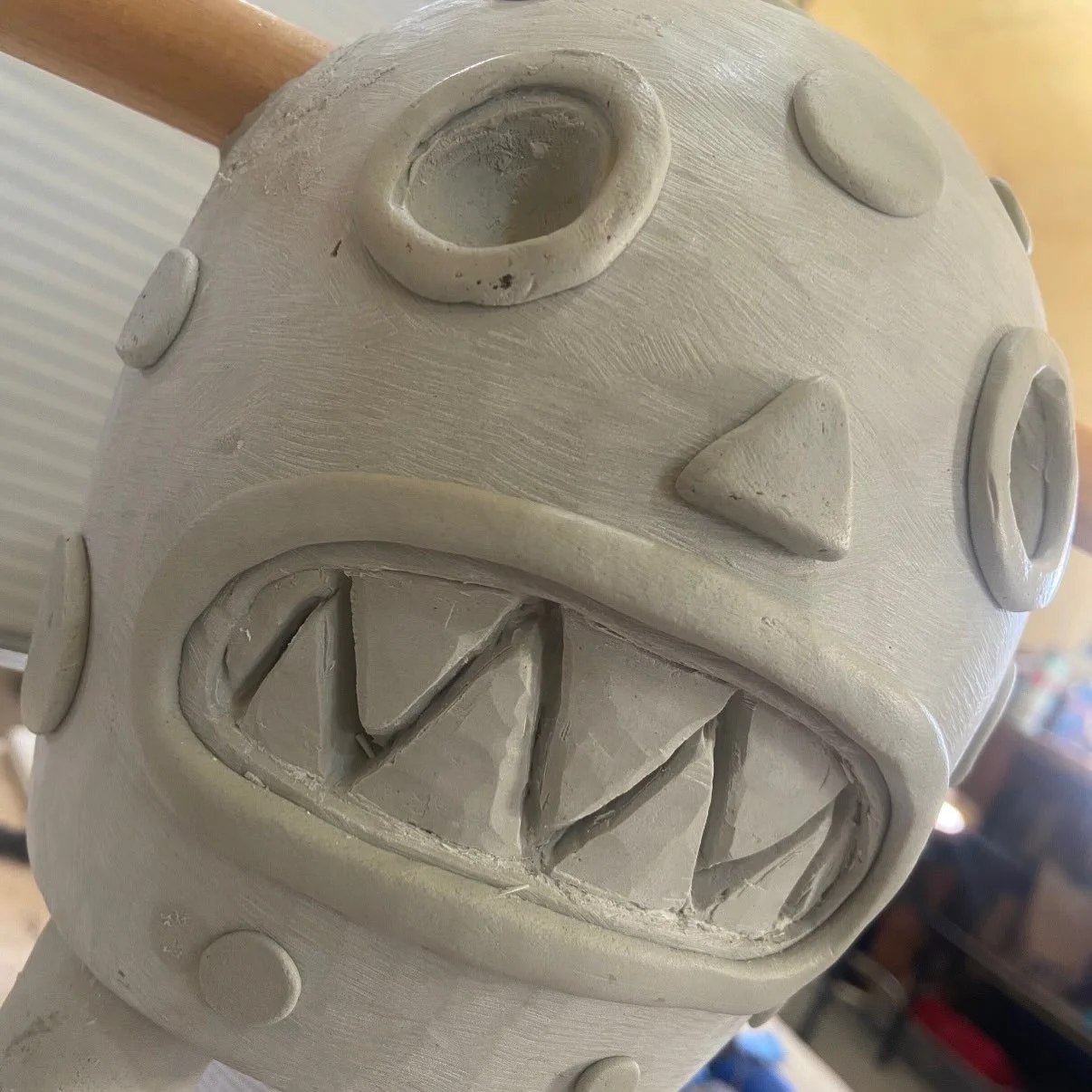 I can&rsquo;t believe we are@only a month out from @t.m.studio Halloween show!!! He is hard at work in the studio as we speak! Pre sales will open up on the 21st! So get your hat in the ring now. This show always sells out fast!