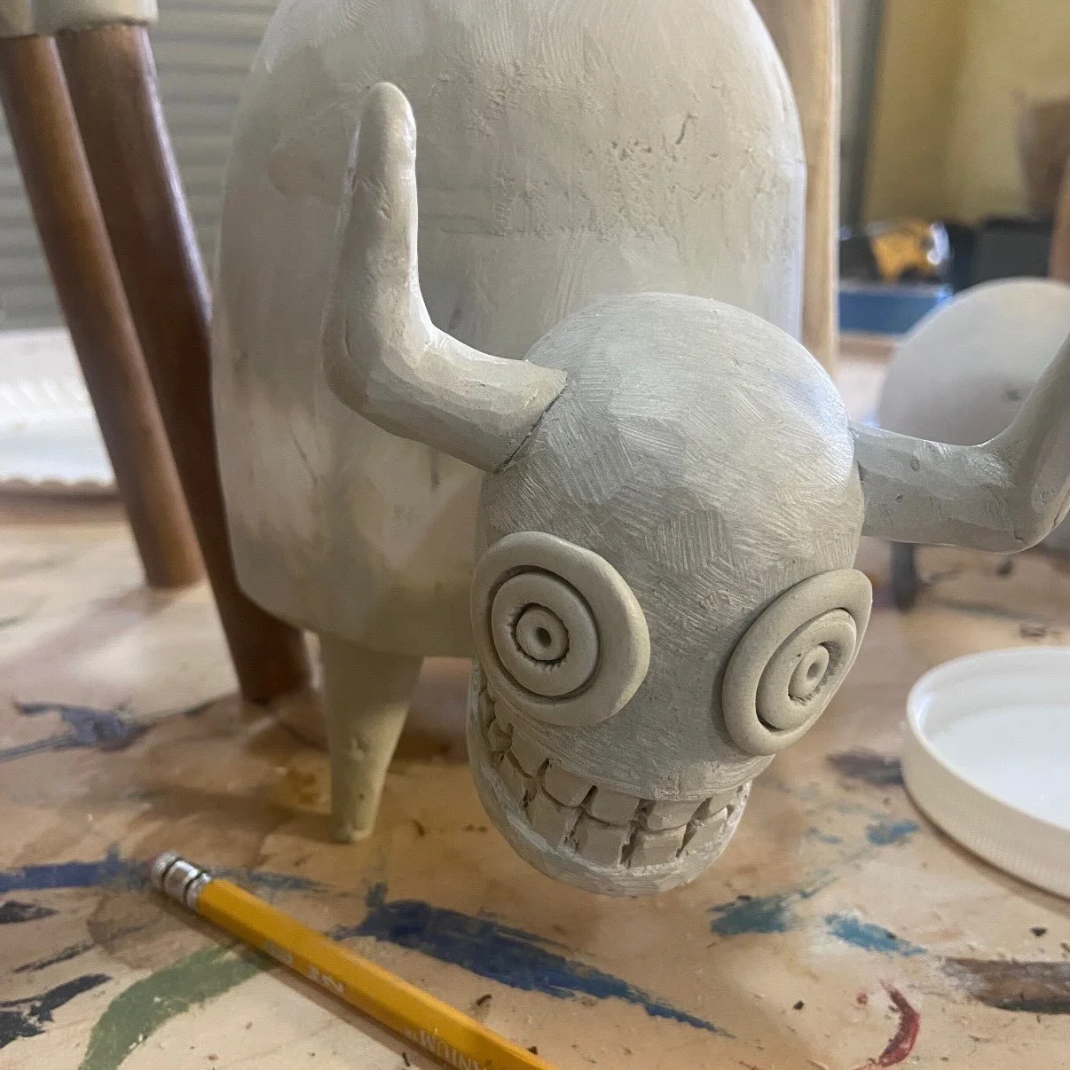 @t.m.studio is in the laboratory cooking up our Halloween show! I can wait to have a room full of his lovable monsters and cute creeps! We open Pre Sales October 21st and the show goes live on the 31st! Get on the list. His show always sells out fast