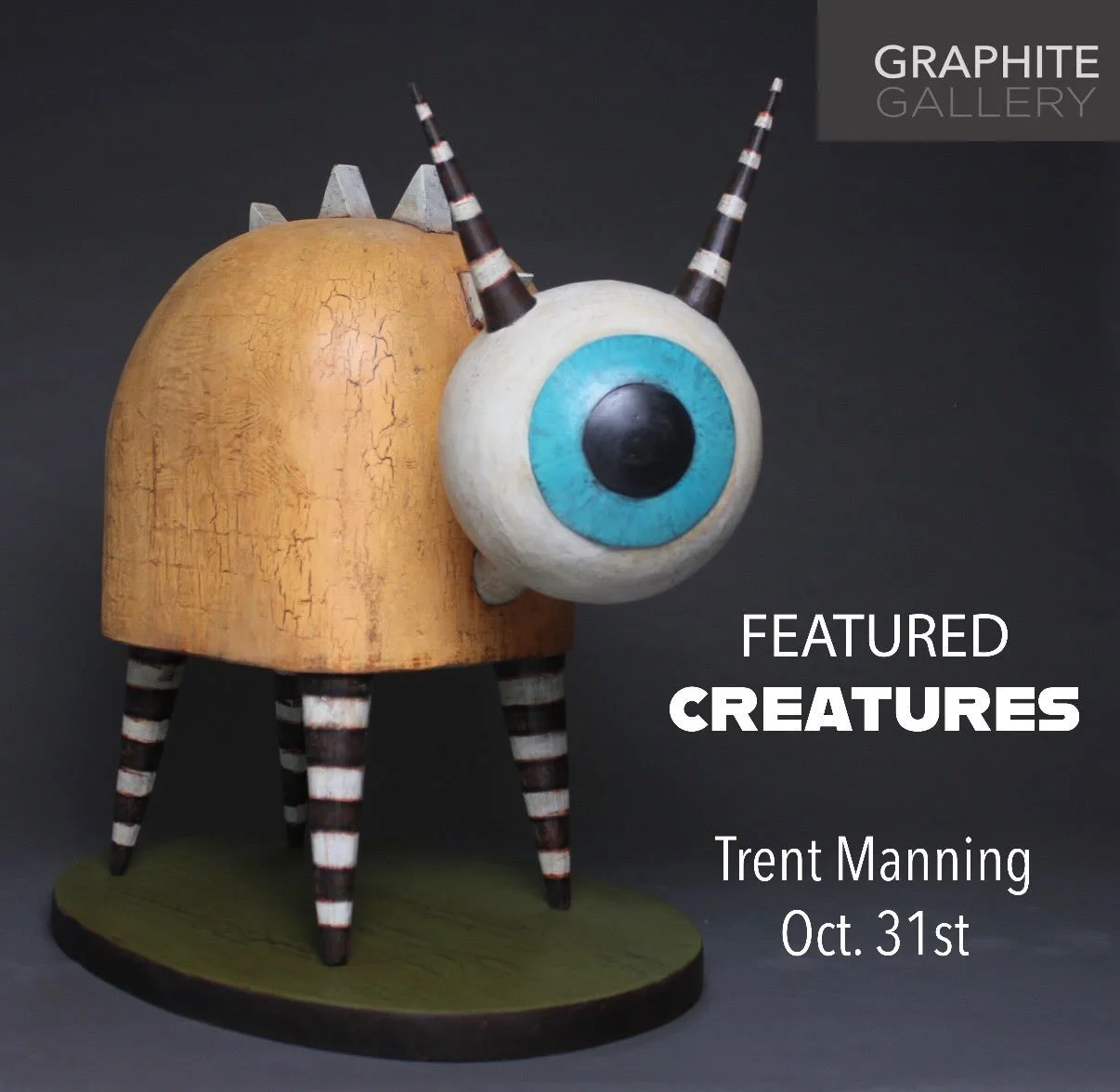 In 12 days we will open pre sales for @t.m.studio annual Halloween show! Featured Creatures is going to be a can&rsquo;t miss! Show opens Halloween!