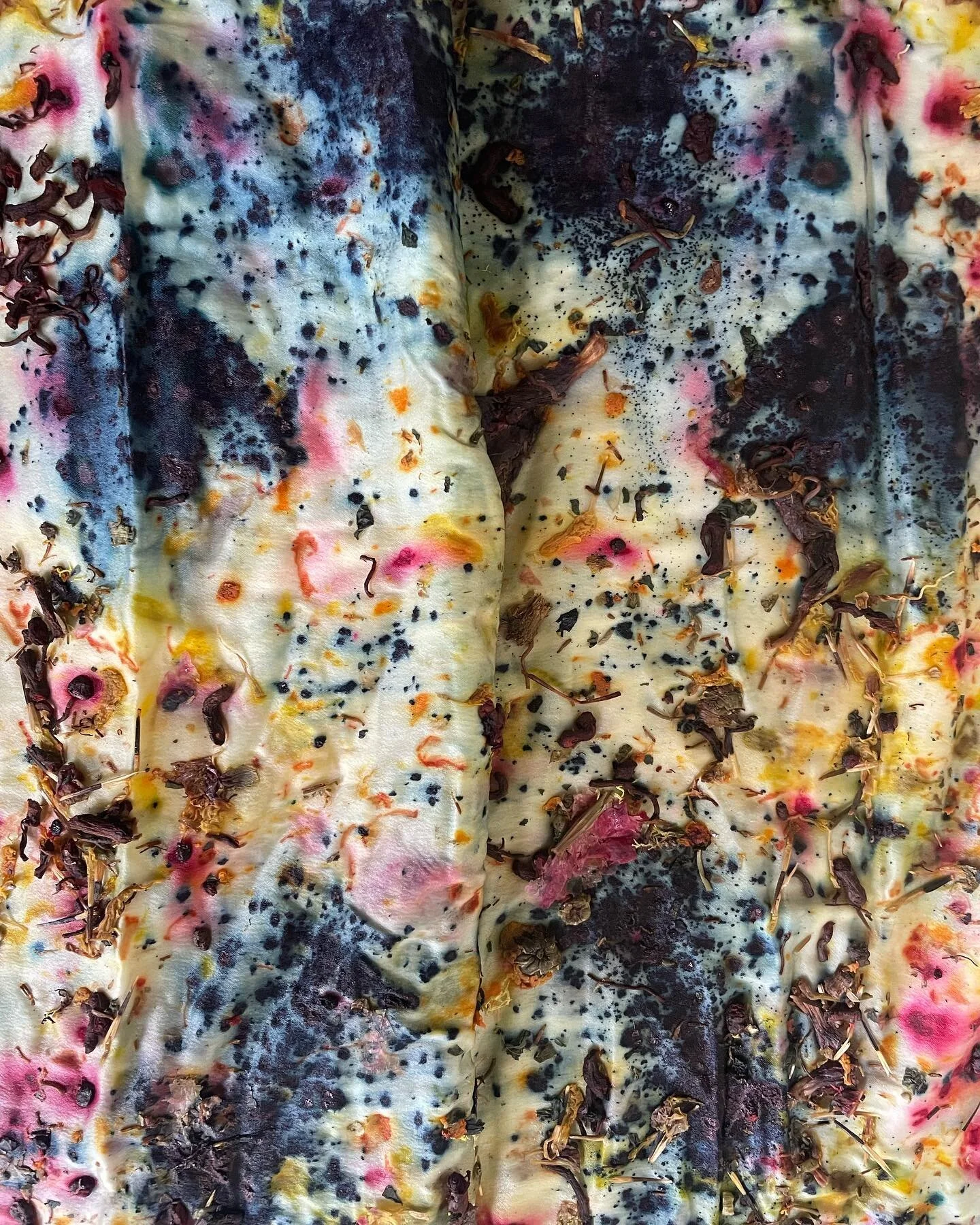 This Saturday and Sunday from 12-5, The El Rito Mercado and Studio Tour 🌷🦋🌿 I&rsquo;ll have naturally dyed silks and pottery. There will be live music and food too🎉 come visit!