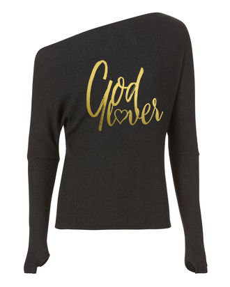 Black & Gold GOd Lover tee