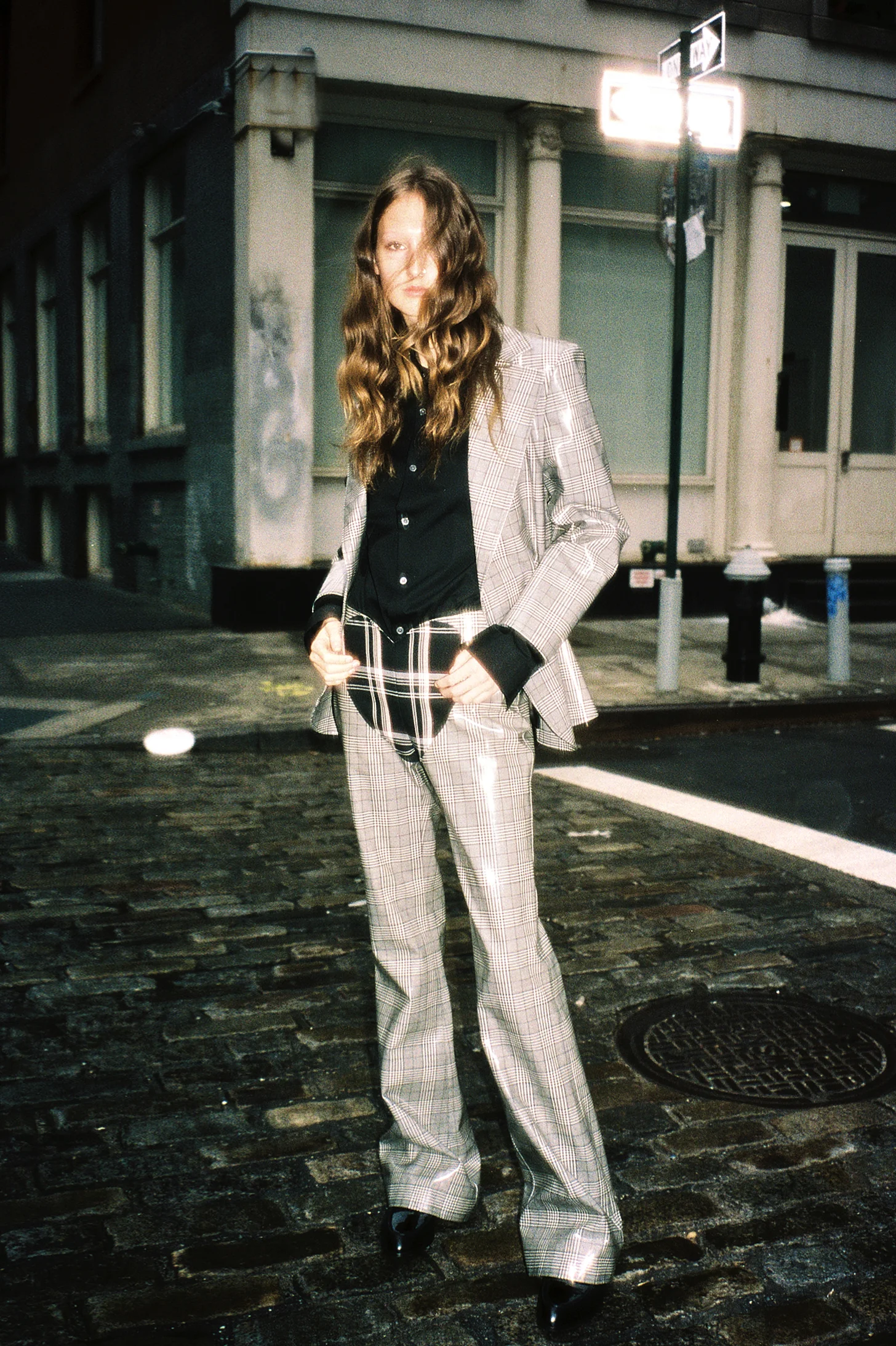 "girls about town" - olivia anakwe & jay wright photographed by emon toufanian for v magazine