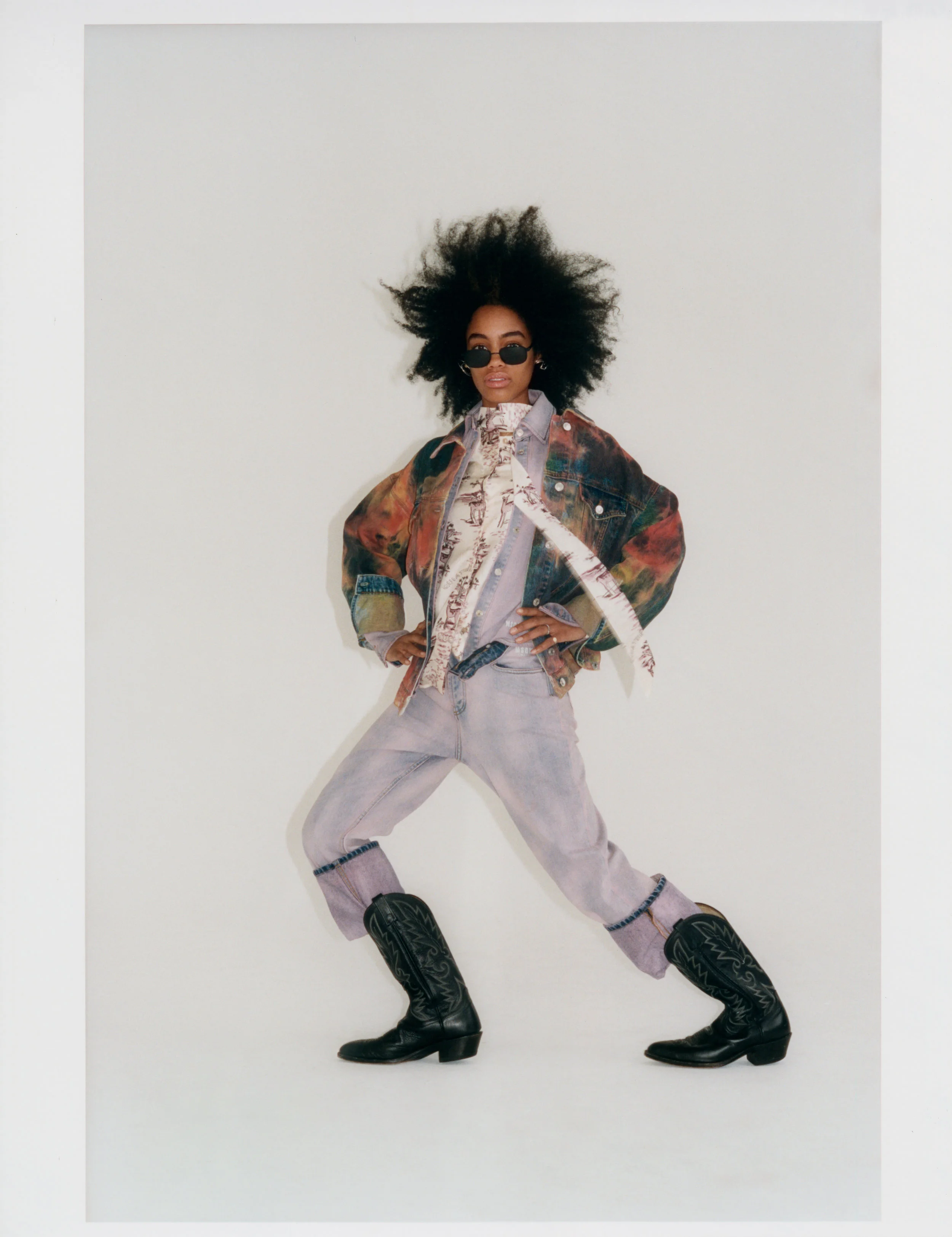 ajani russell photographed by justin von oldershausen for office magazine