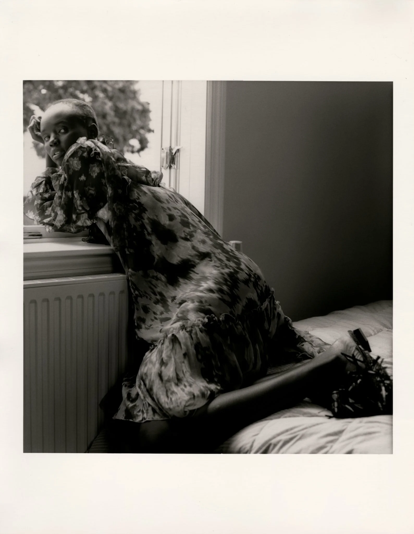   “in the room where you sleep” - akiima ajak photographed by justin von oldershausen for unpolished magazine ss20  