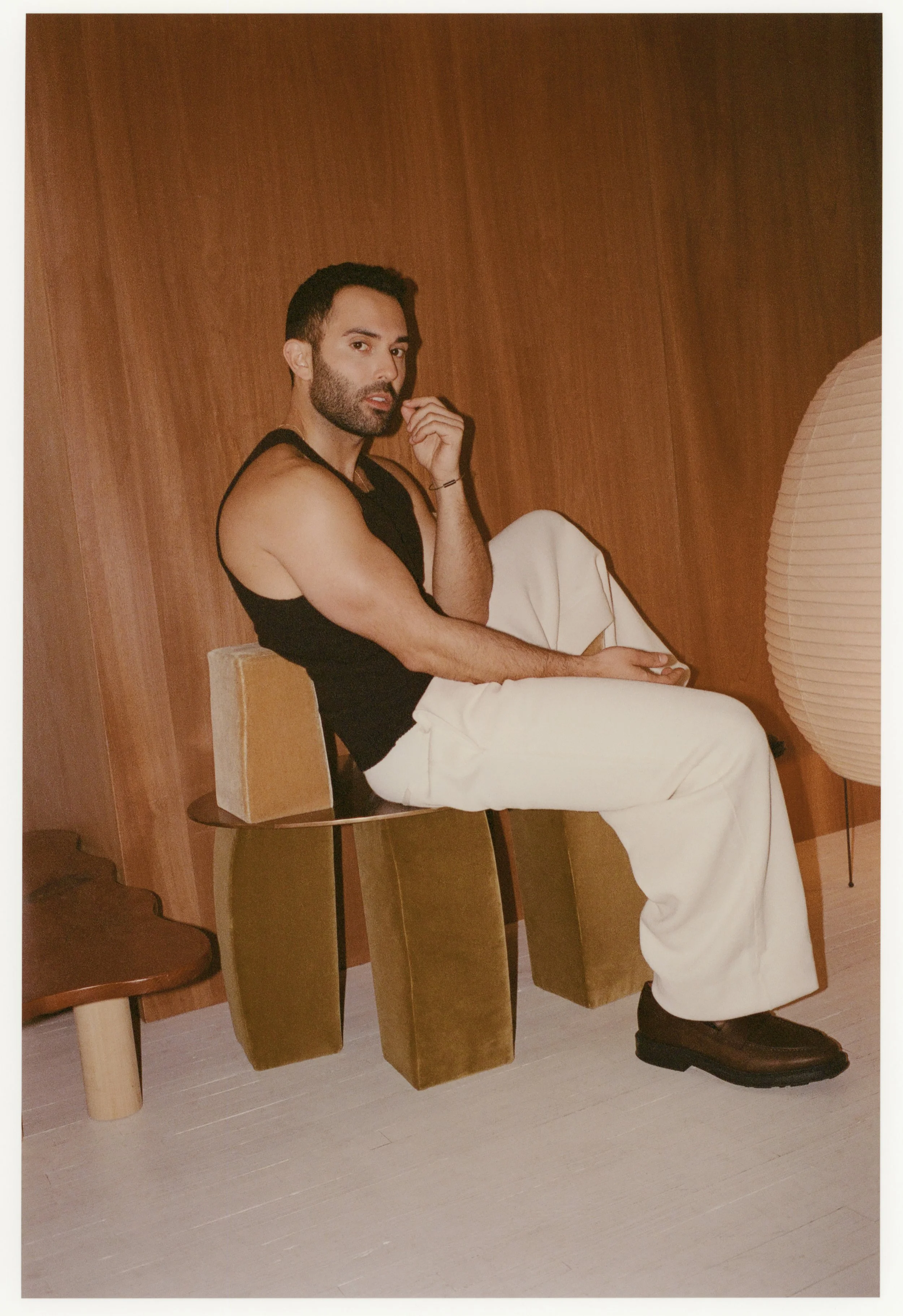   andy baraghani photographed by clement pascal for the greatest magazine ss24  