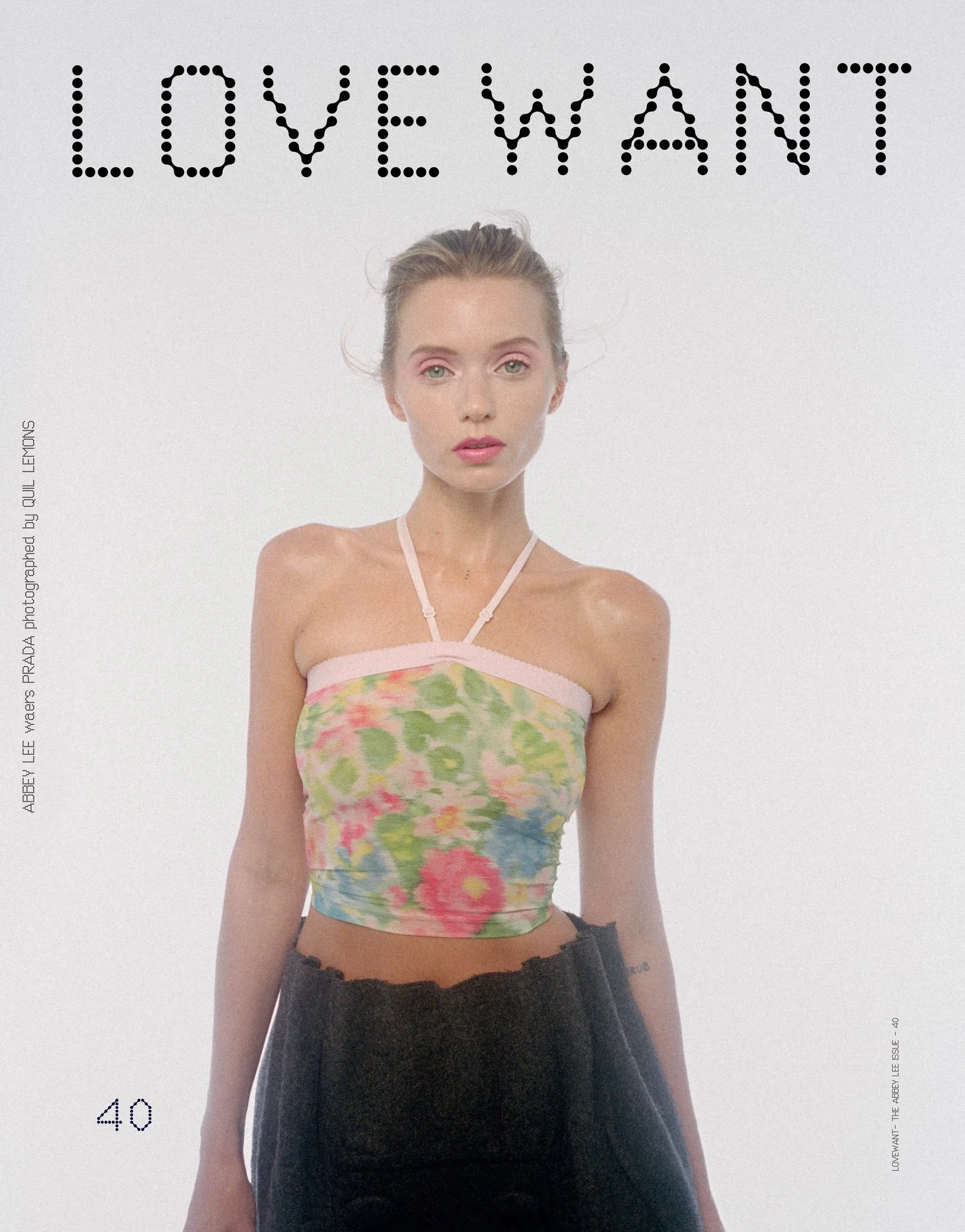   abbey lee photographed by quil lemons for lovewant issue 40  