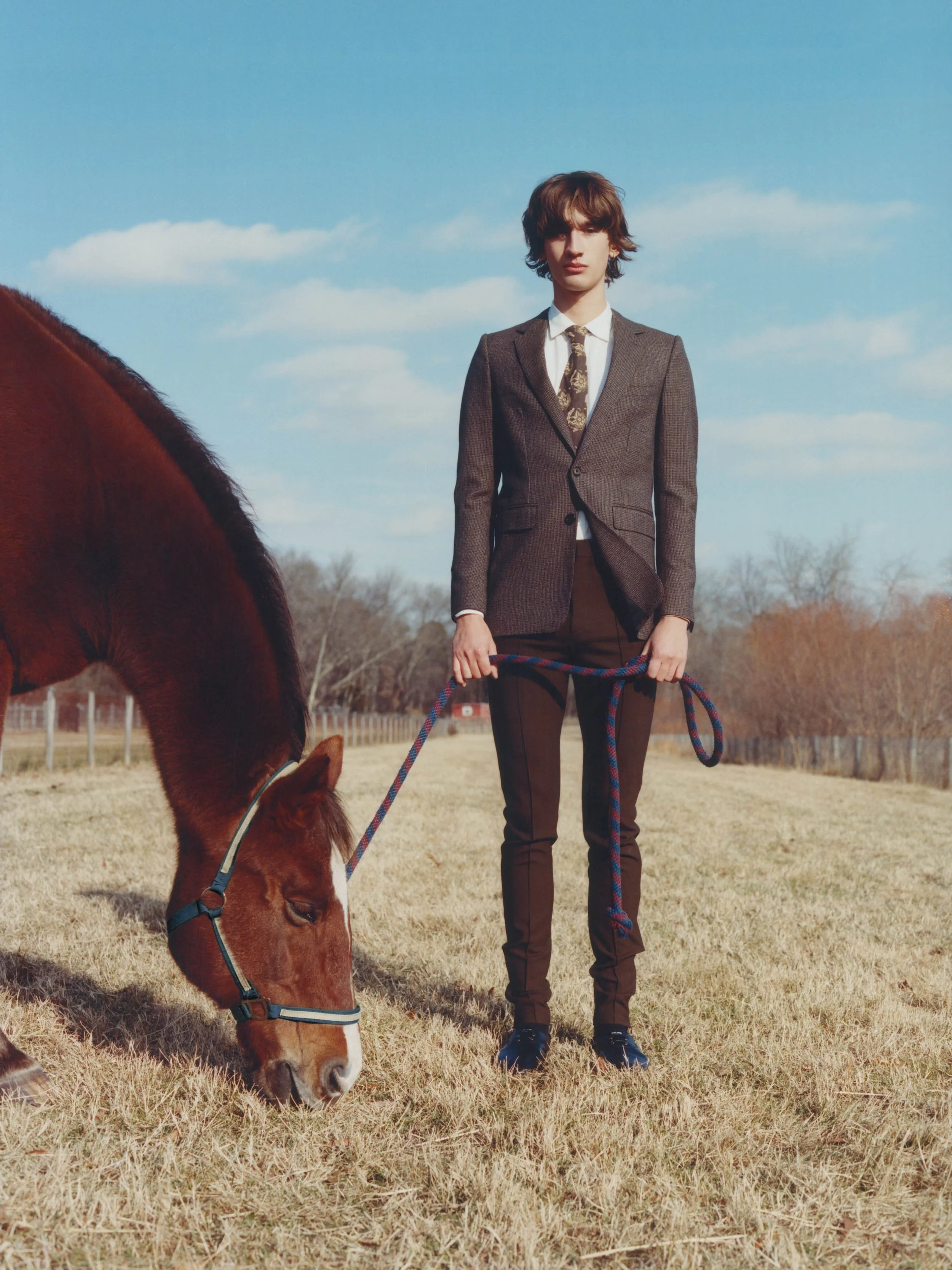   julien saunier photographed by jacq harriet for the greatest magazine ss26  