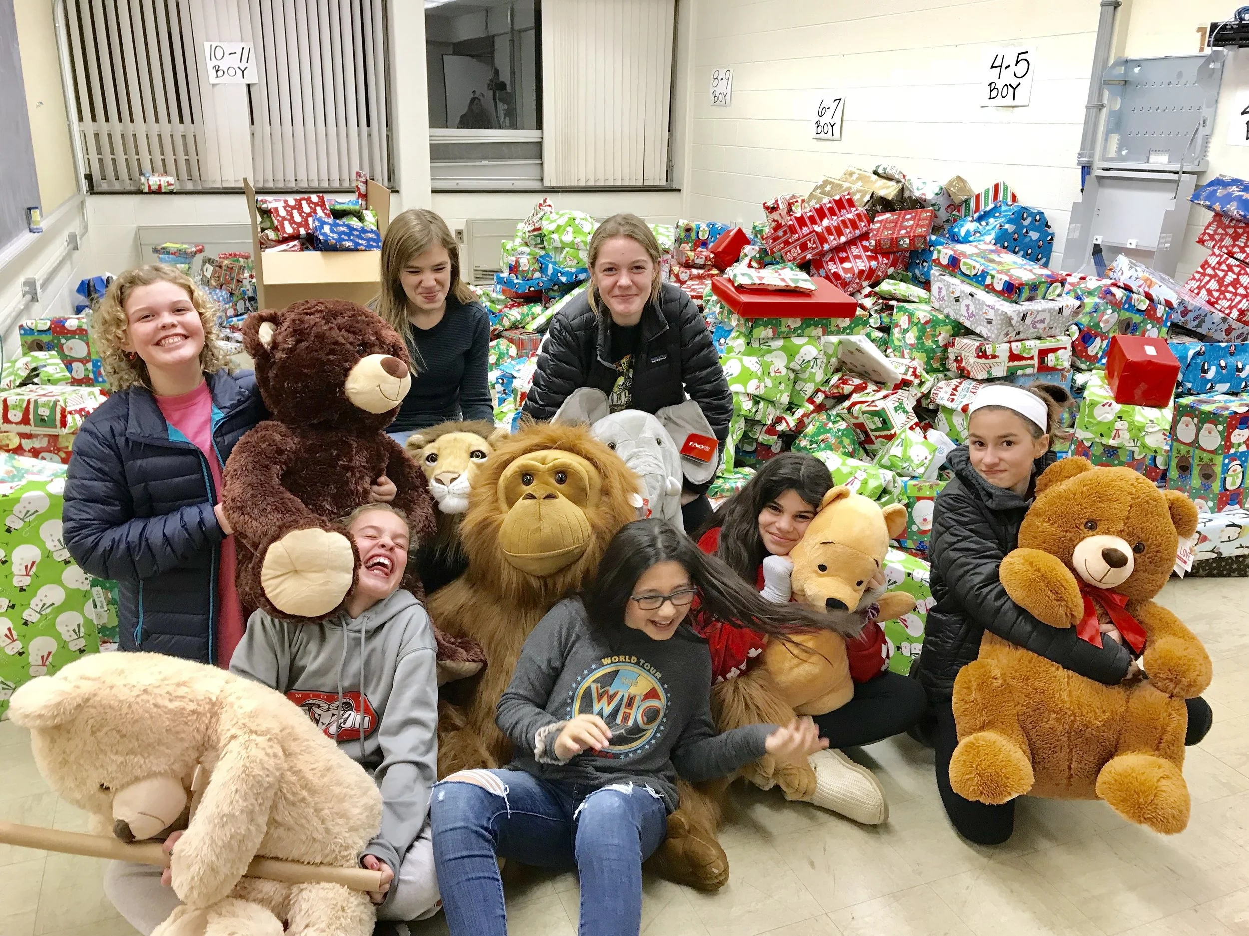 Al's Angels Toy Wrapping Events