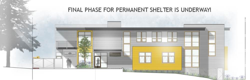 FINAL PHASE FOR PERMANENT SHELTER IS UNDERWAY!