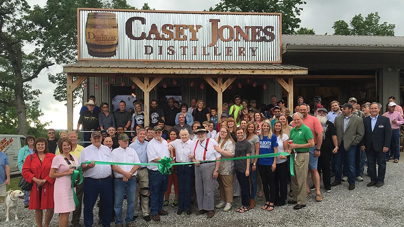 CASEY JONES CELEBRATES ITS GRAND OPENING.