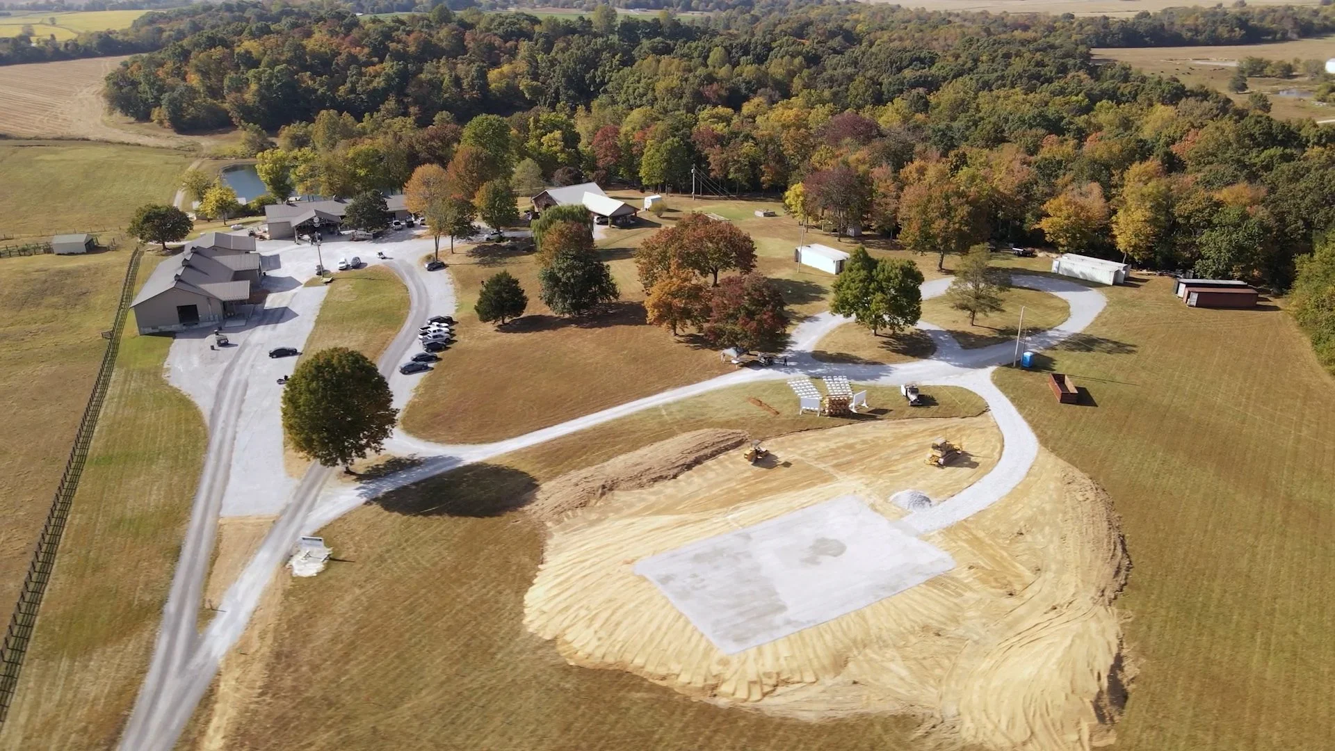 Phase 2 Begins as we Break Ground on Our 1st Ever Rickhouse