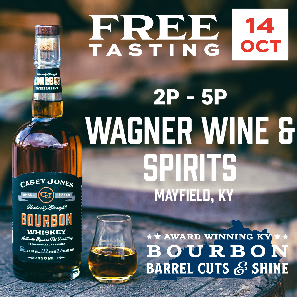 FREE Tasting at Wagner Wine &amp; Spirits 