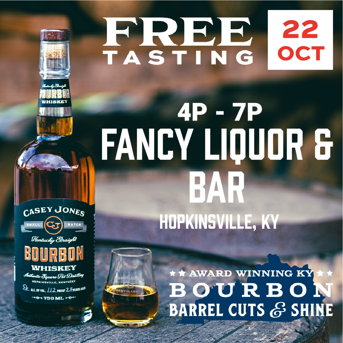 FREE: KY Tasting AT Fancy Liquor &amp; Bar 