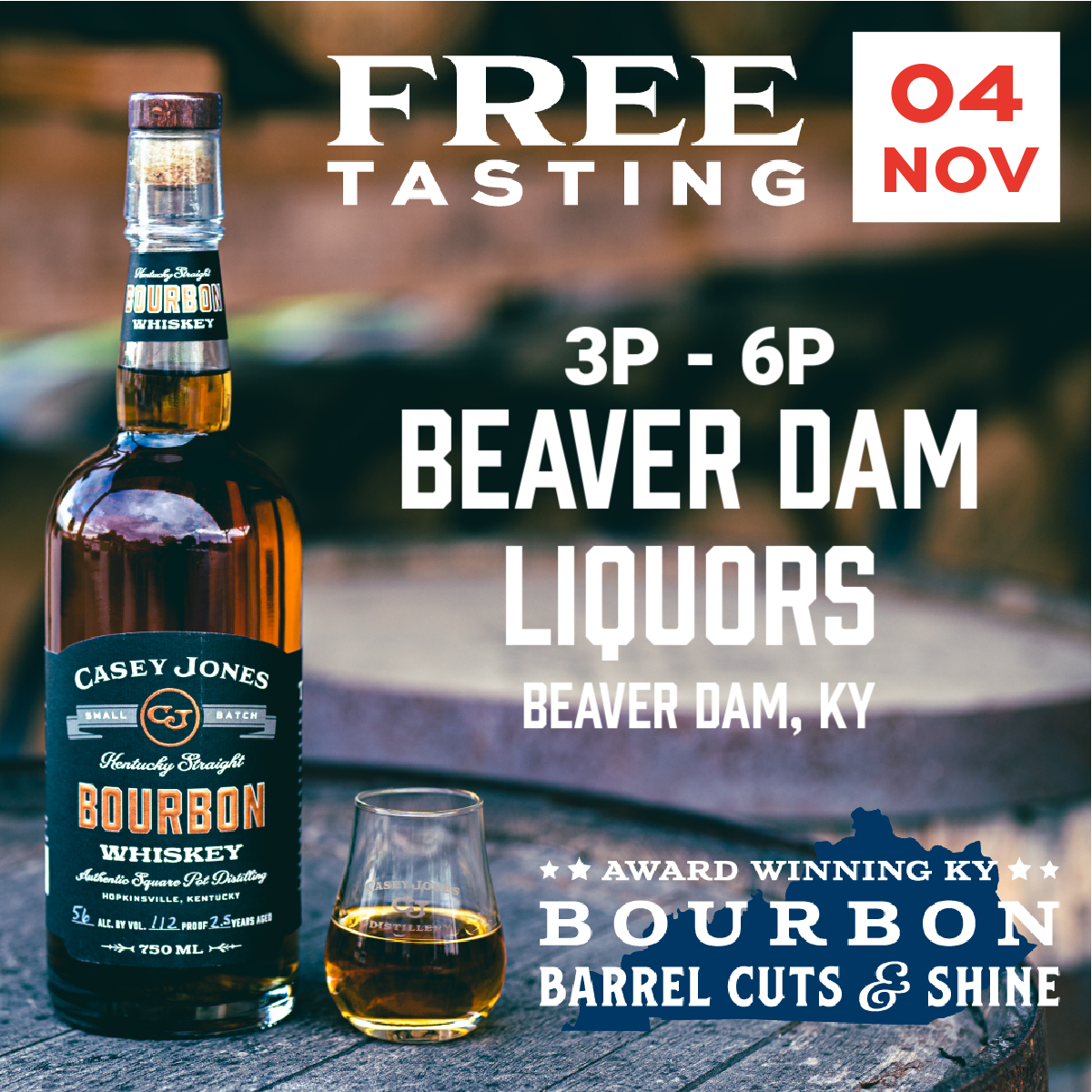 FREE Tasting at Beaver Dam Liquors