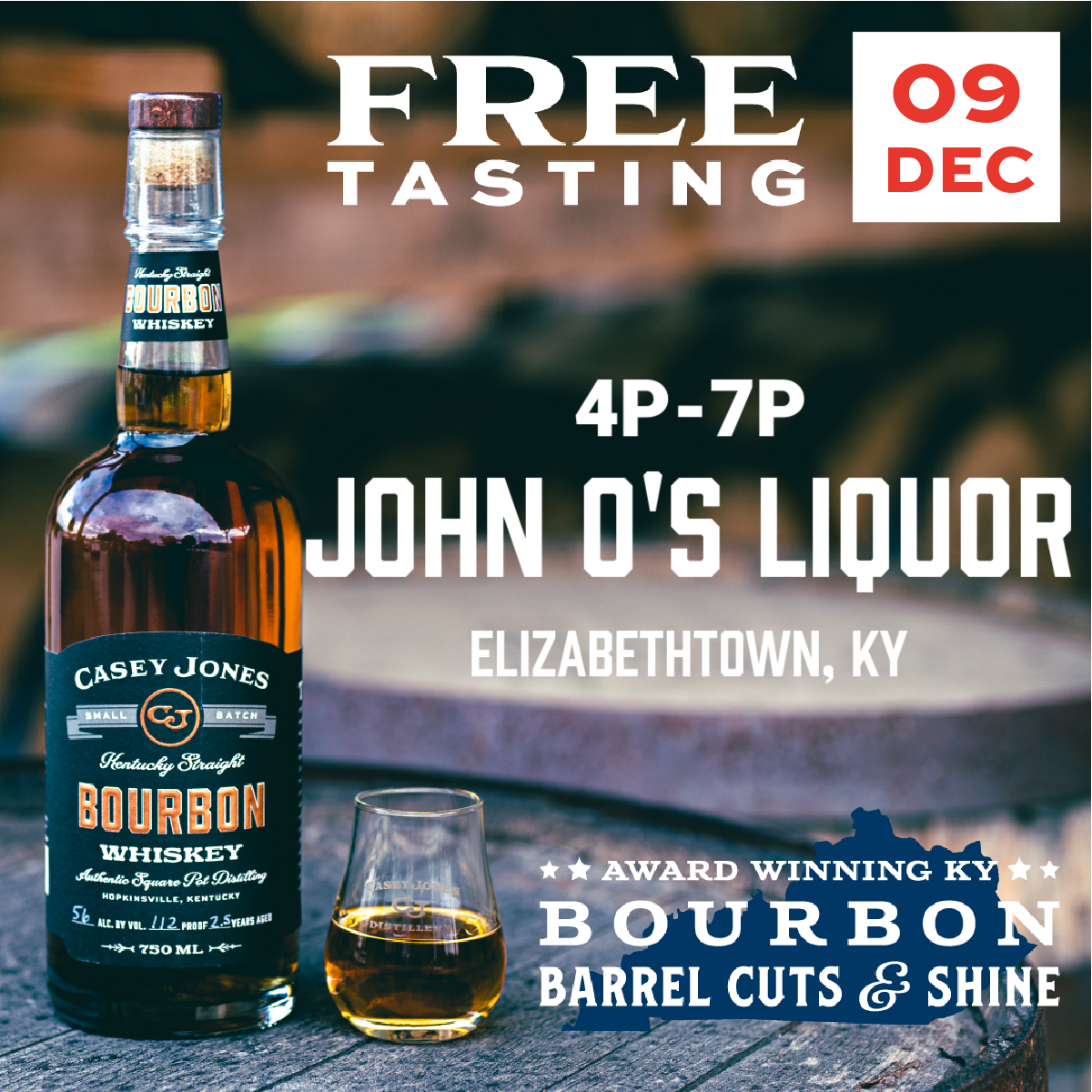 FREE Tasting at John O's Liquor 