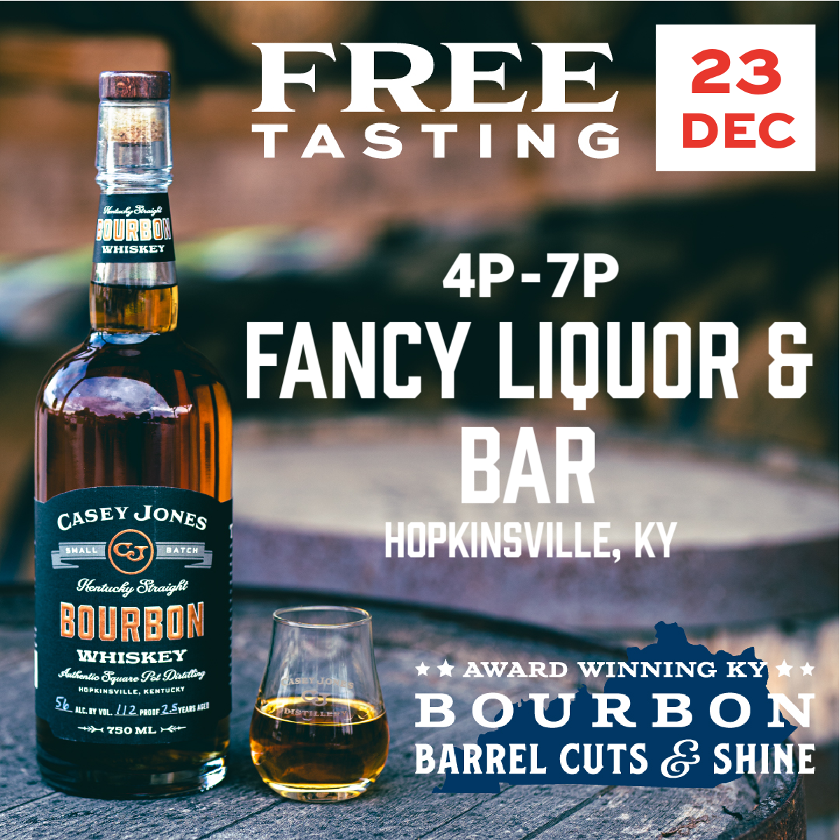FREE: KY Tasting AT Fancy Liquor &amp; Bar  