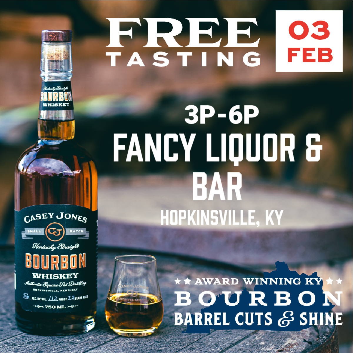 FREE: KY Tasting AT Fancy Liquor &amp; Bar