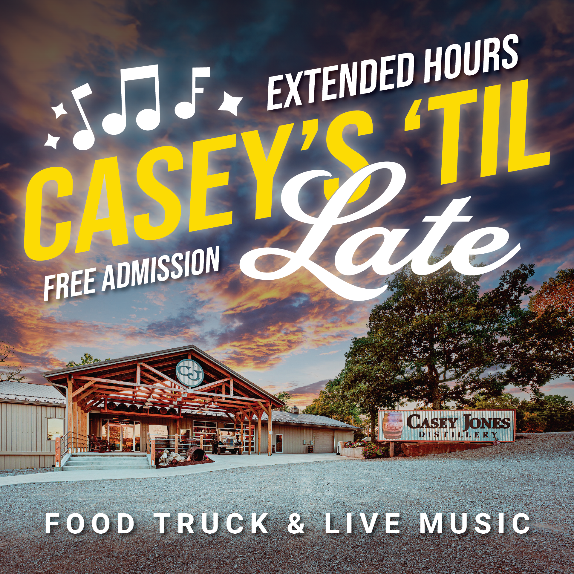 FREE: Casey’s ‘Til Late with Rowdy Dog & Athena’s Greek Cafe